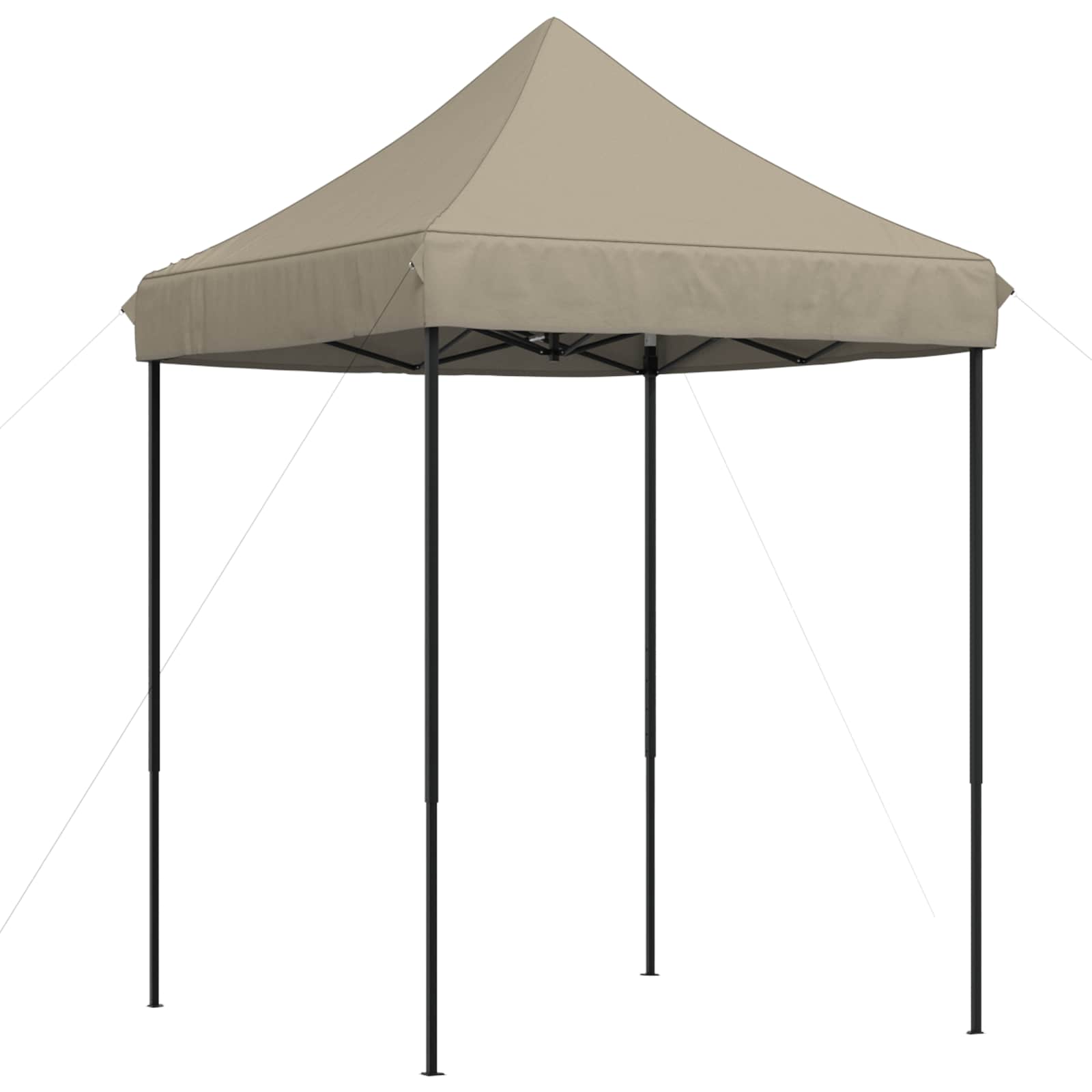 Tenda Party 200 x 200 x 306 cm Tortora Tessuto Oxford