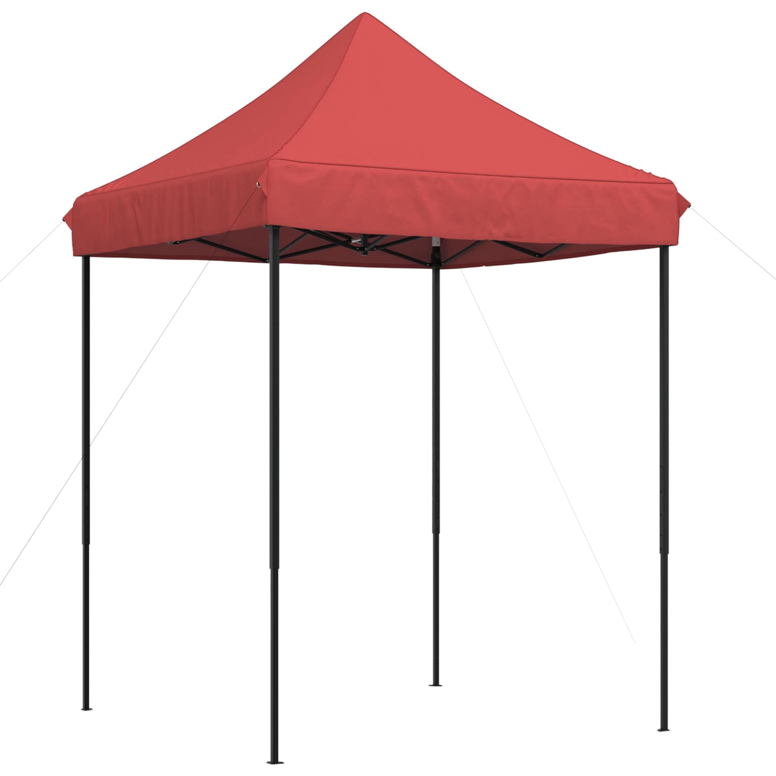 Tenda Party 200 x 200 x 306 cm Borgogna Tessuto Oxford