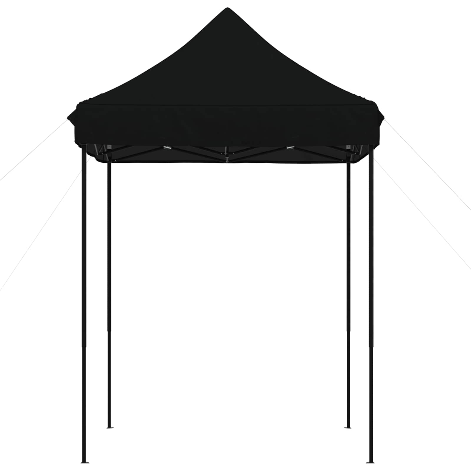 Tenda Party 200 x 200 x 306 cm Nero Tessuto Oxford