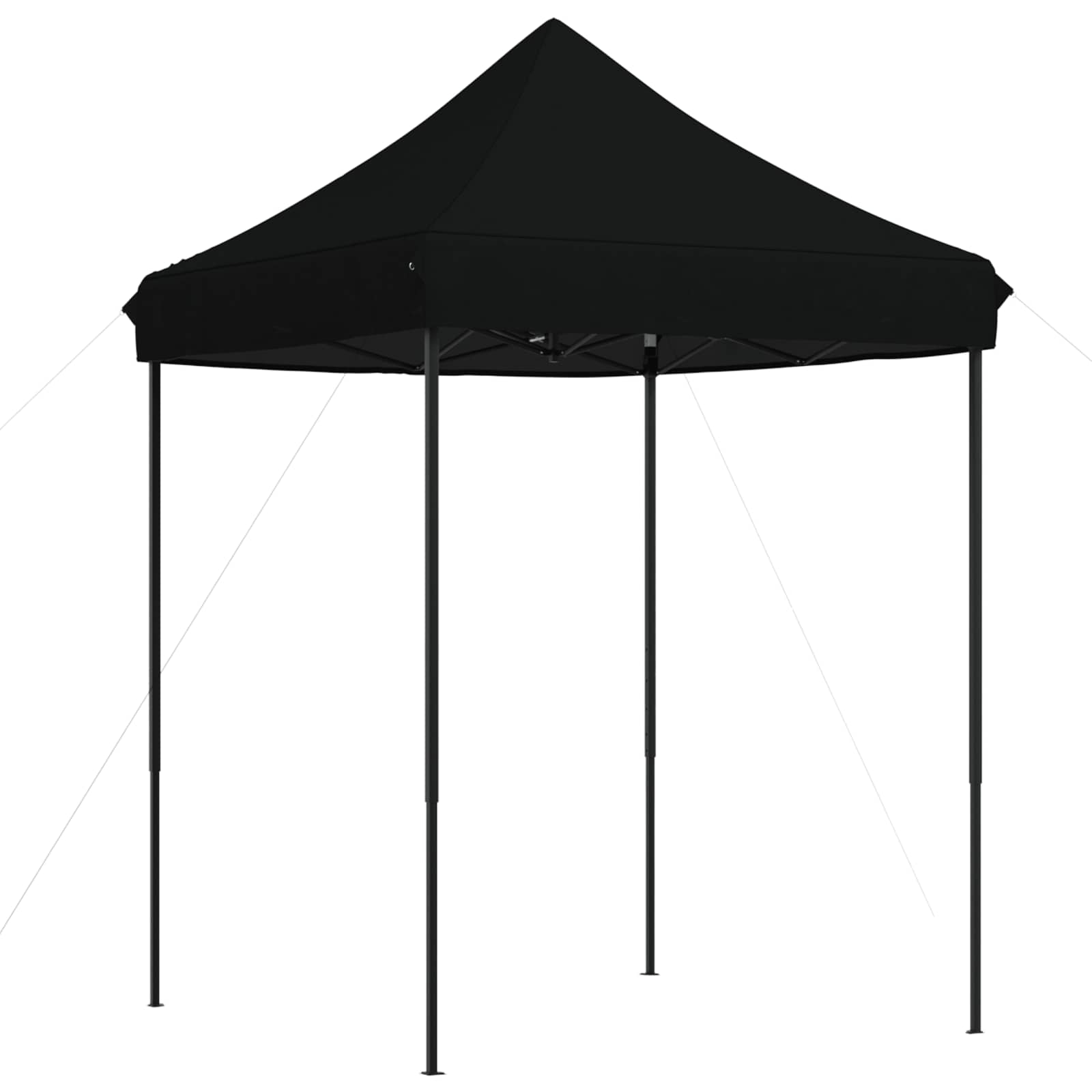 Tenda Party 200 x 200 x 306 cm Nero Tessuto Oxford