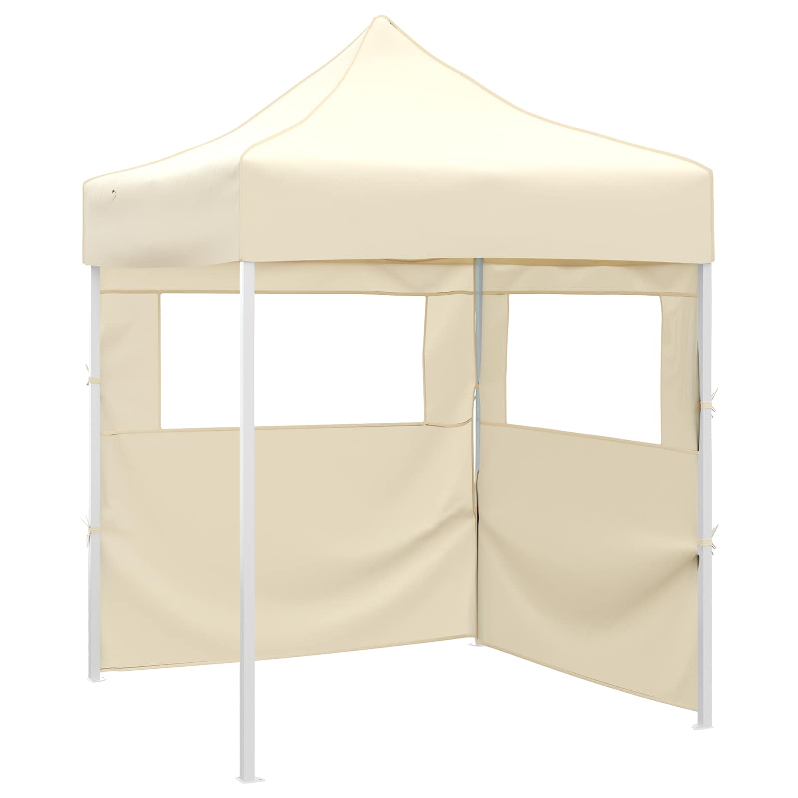Tenda Party 200 x 200 x 315 cm Crema Tessuto Oxford