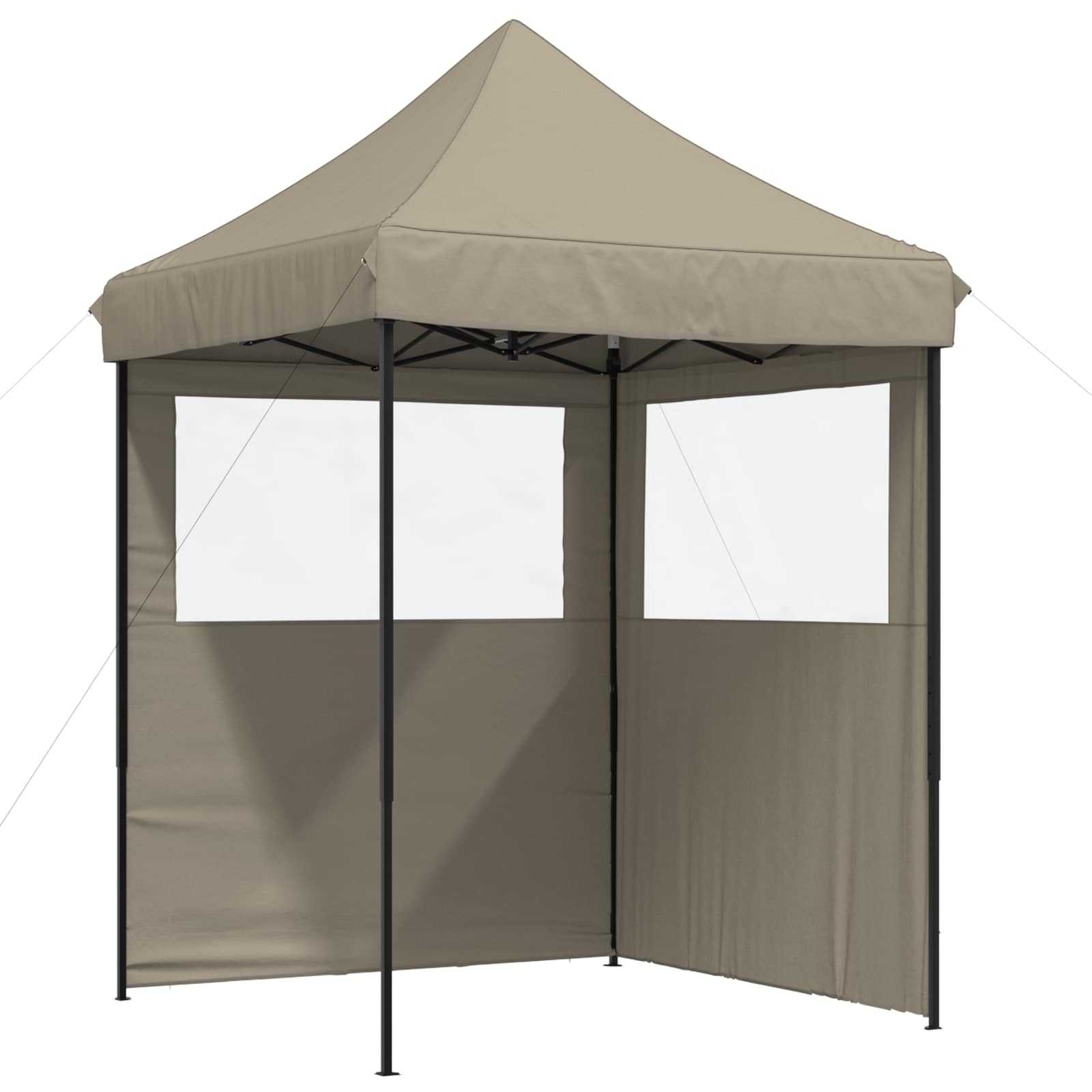 Tenda Party 200 x 200 x 306 cm Tortora Tessuto Oxford