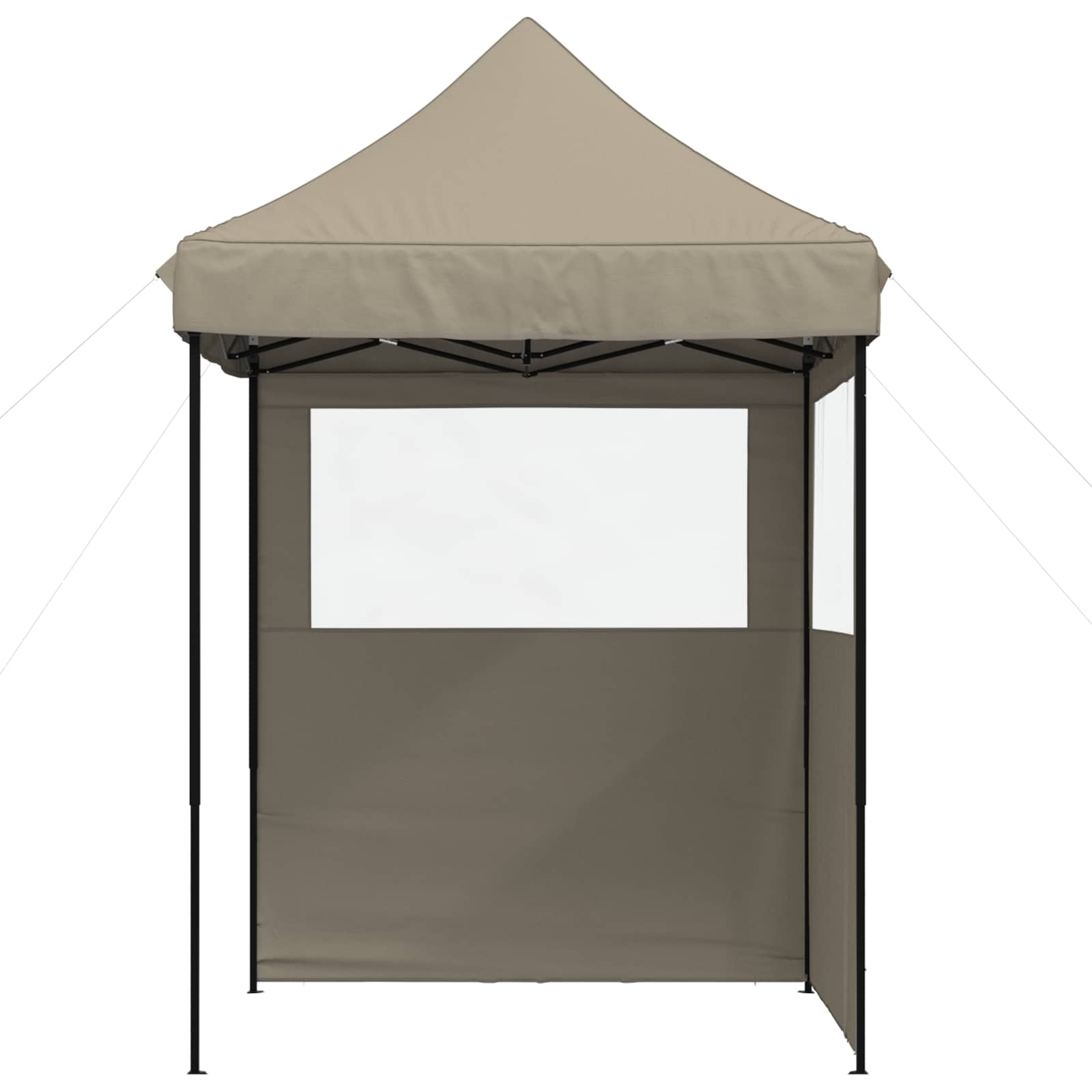 Tenda Party 200 x 200 x 306 cm Tortora Tessuto Oxford