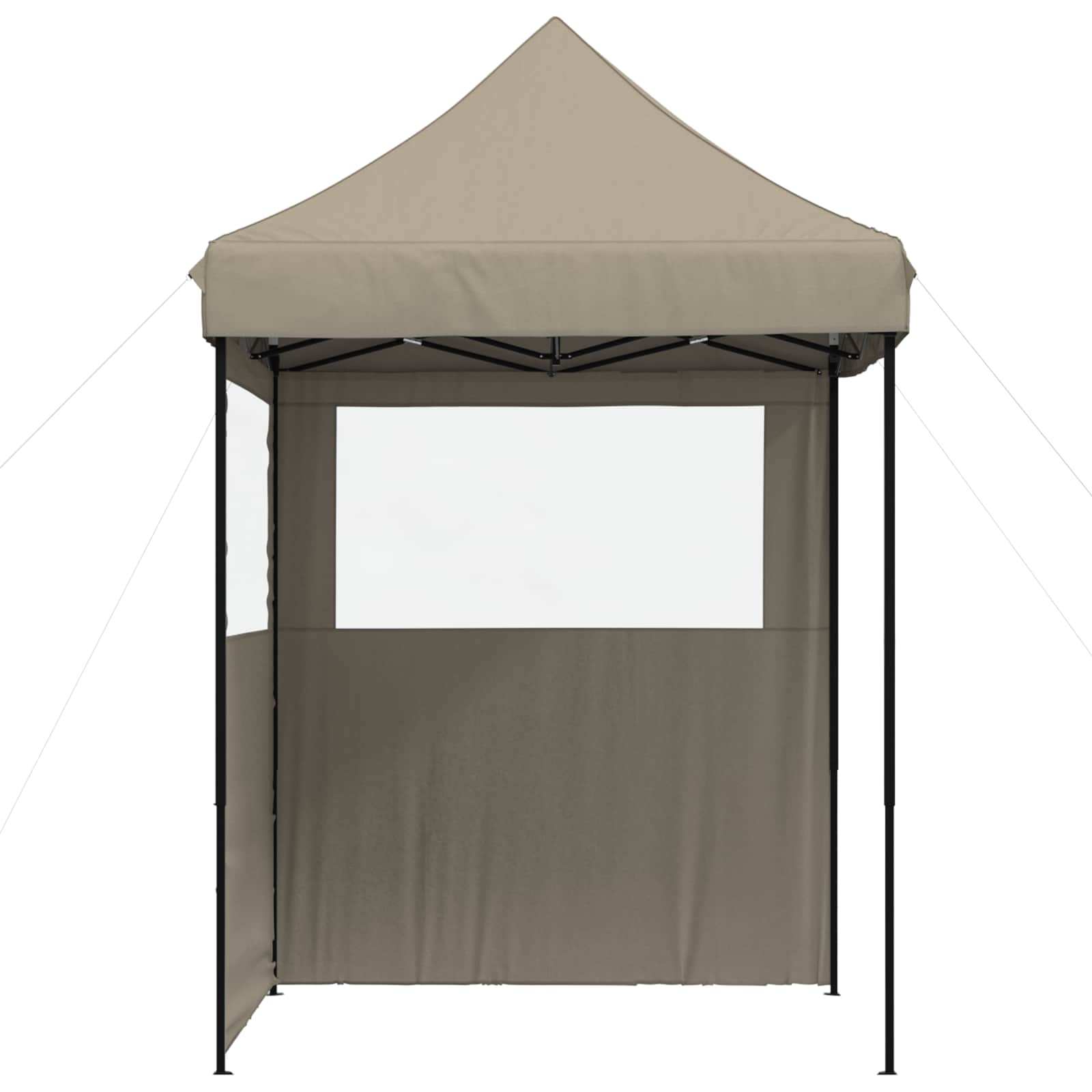 Tenda Party 200 x 200 x 306 cm Tortora Tessuto Oxford
