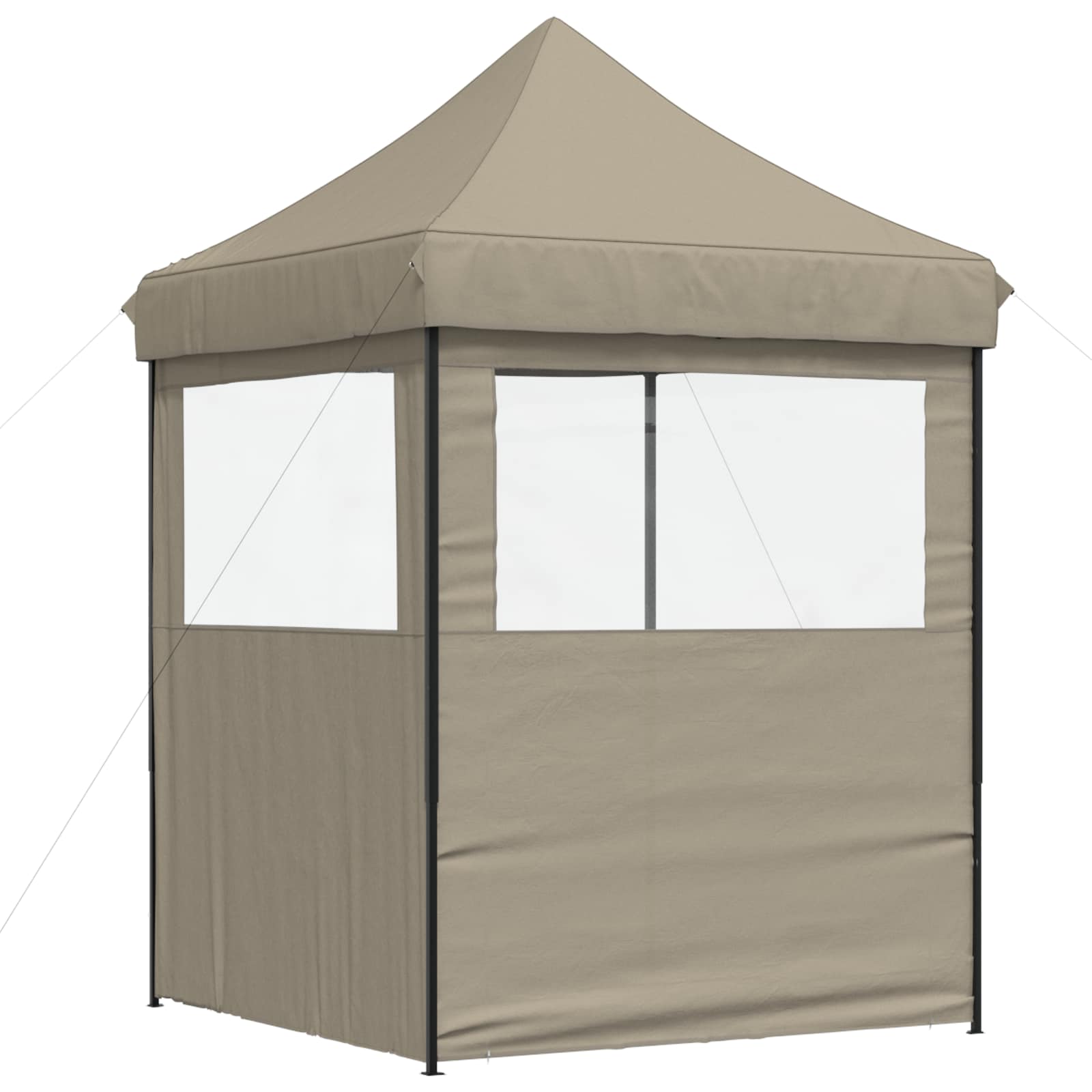 Tenda Party 200 x 200 x 306 cm Tortora Tessuto Oxford