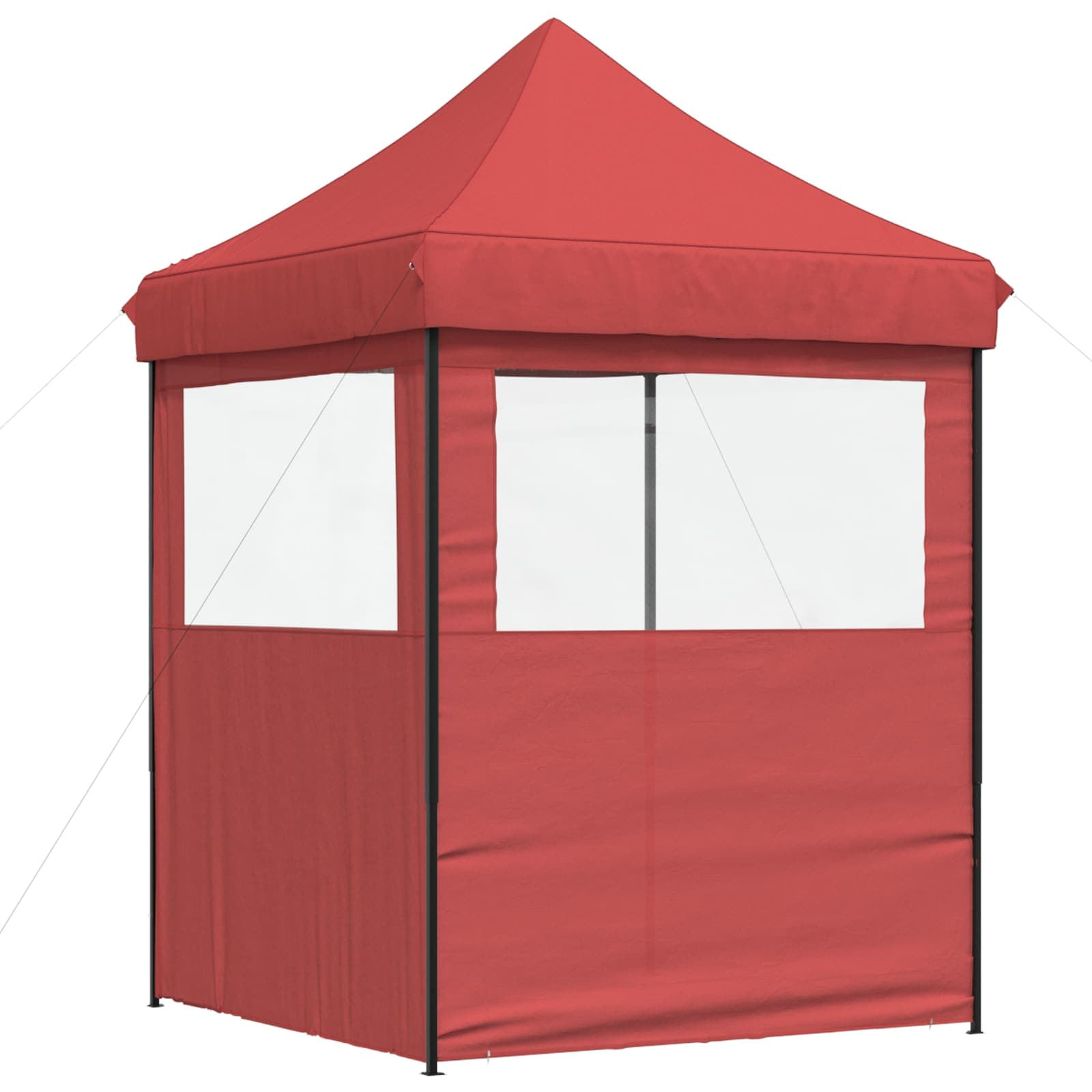 Tenda Party 200 x 200 x 306 cm Borgogna Tessuto Oxford