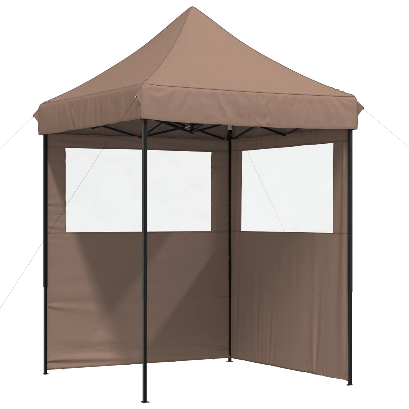 Tenda Party 200 x 200 x 306 cm Marrone Tessuto Oxford