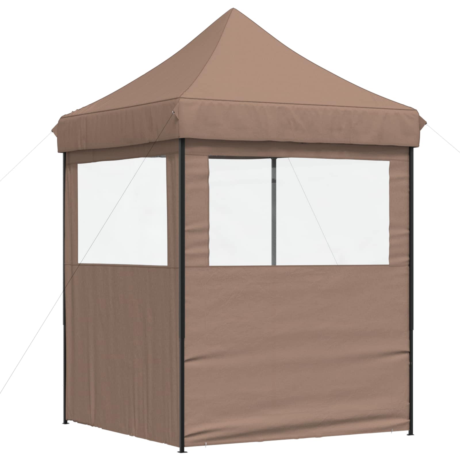 Tenda Party 200 x 200 x 306 cm Marrone Tessuto Oxford