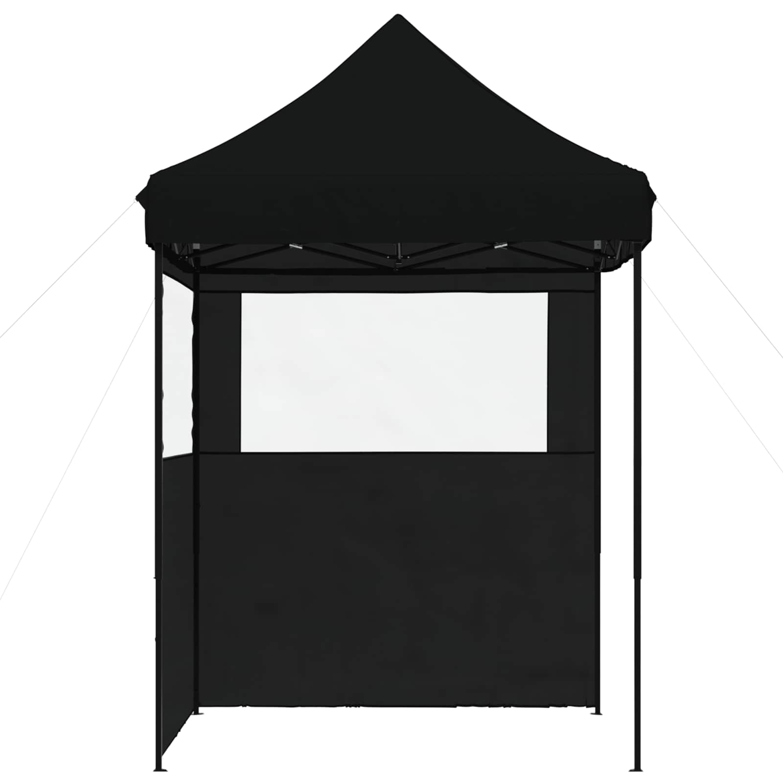 Tenda Party 200 x 200 x 306 cm Nero Tessuto Oxford