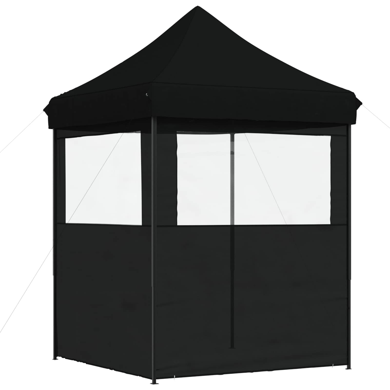 Tenda Party 200 x 200 x 306 cm Nero Tessuto Oxford