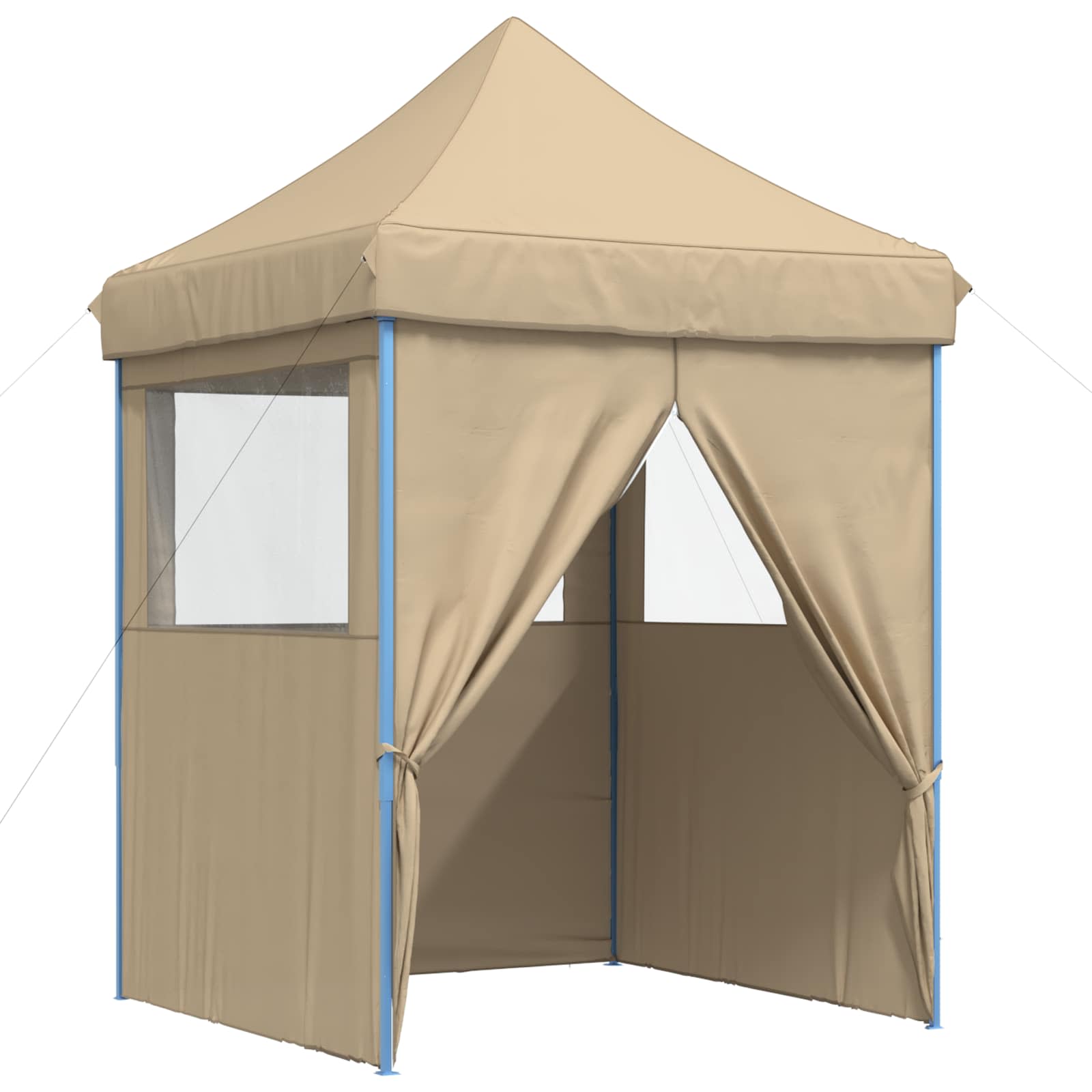 Tenda Party 200 x 200 x 306 cm Beige Tessuto Oxford