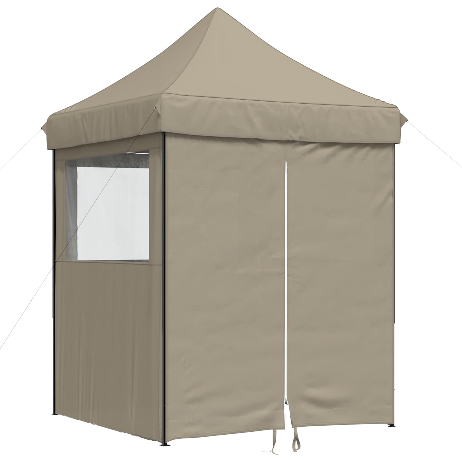 Tenda Party 200 x 200 x 306 cm Tortora Tessuto Oxford