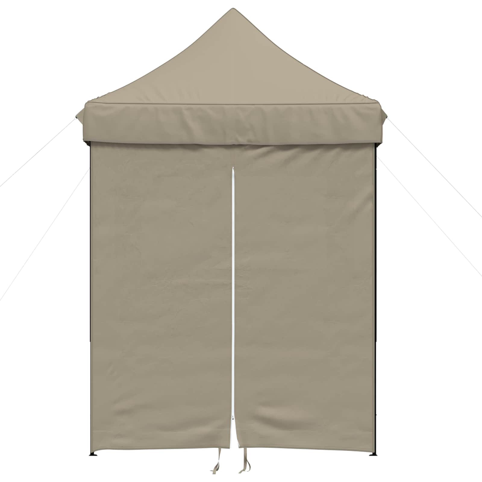 Tenda Party 200 x 200 x 306 cm Tortora Tessuto Oxford