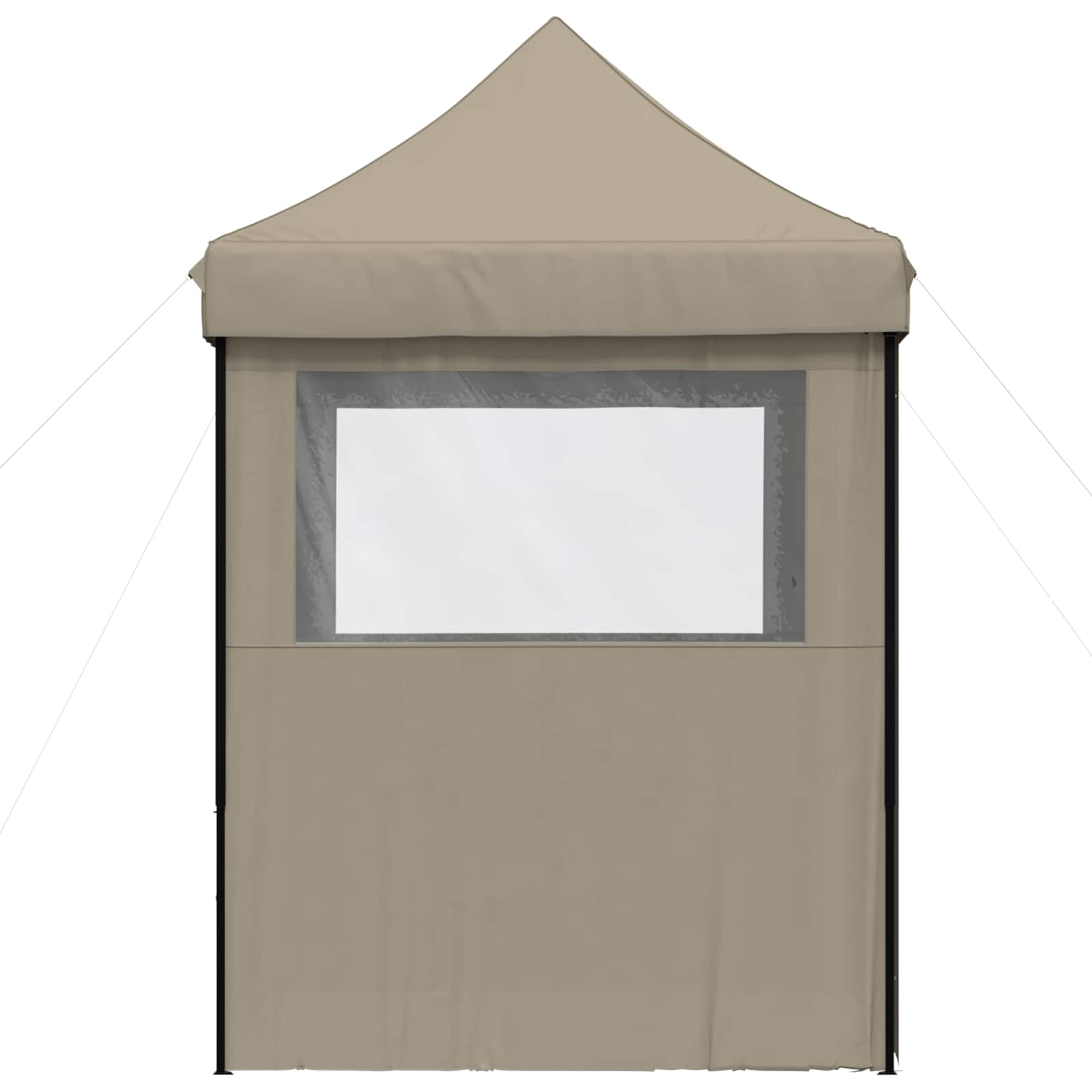 Tenda Party 200 x 200 x 306 cm Tortora Tessuto Oxford