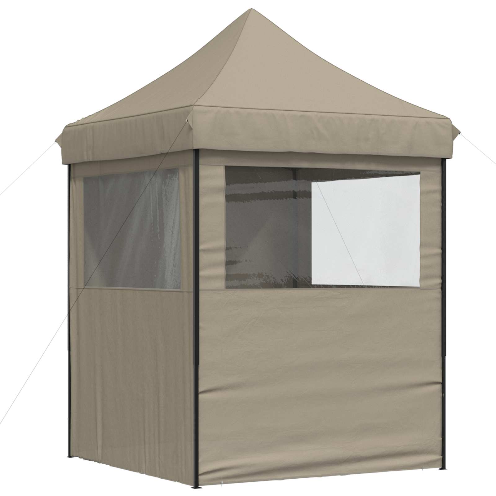 Tenda Party 200 x 200 x 306 cm Tortora Tessuto Oxford