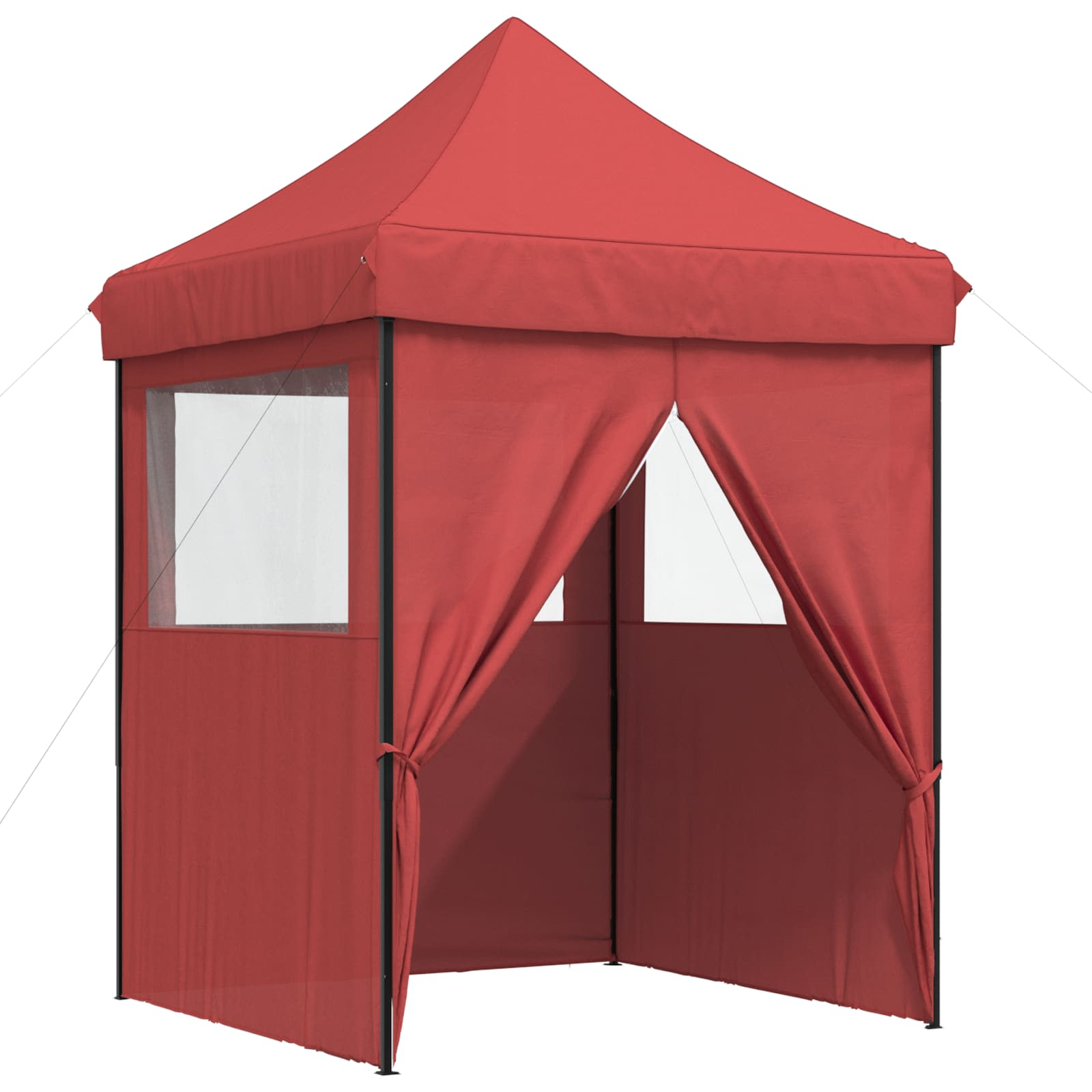 Tenda Party 200 x 200 x 306 cm Borgogna Tessuto Oxford