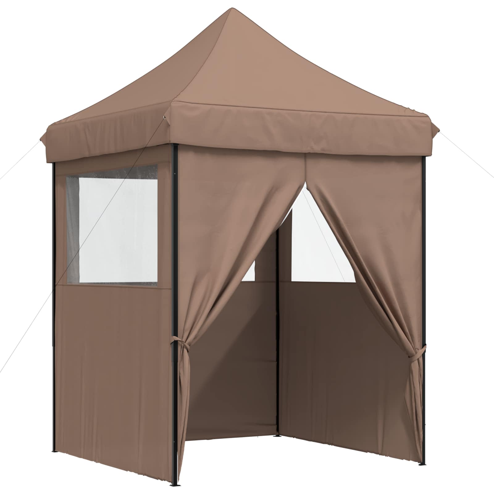 Tenda Party 200 x 200 x 306 cm Marrone Tessuto Oxford