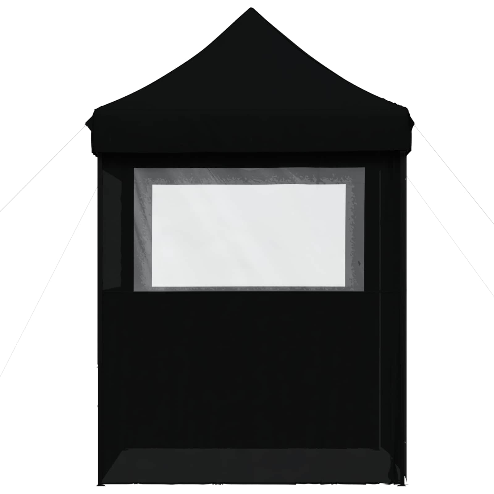 Tenda Party 200 x 200 x 306 cm Nero Tessuto Oxford