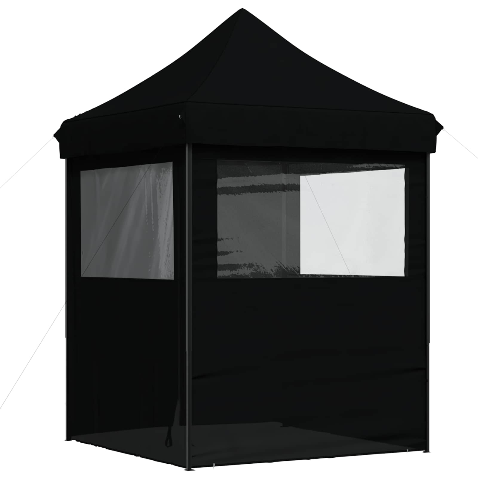 Tenda Party 200 x 200 x 306 cm Nero Tessuto Oxford