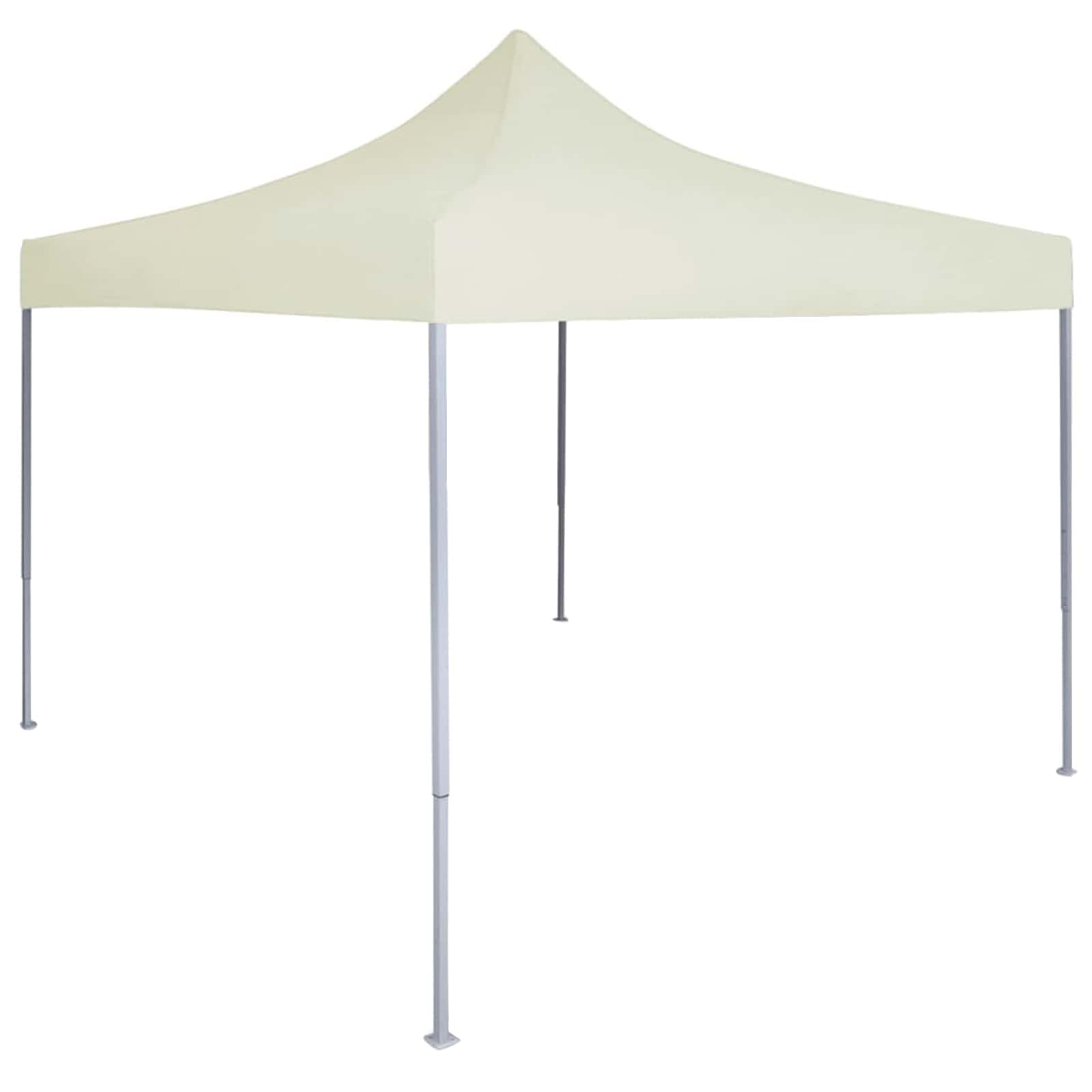 Tenda Party 291 x 291 x 315 cm Crema Tessuto Oxford
