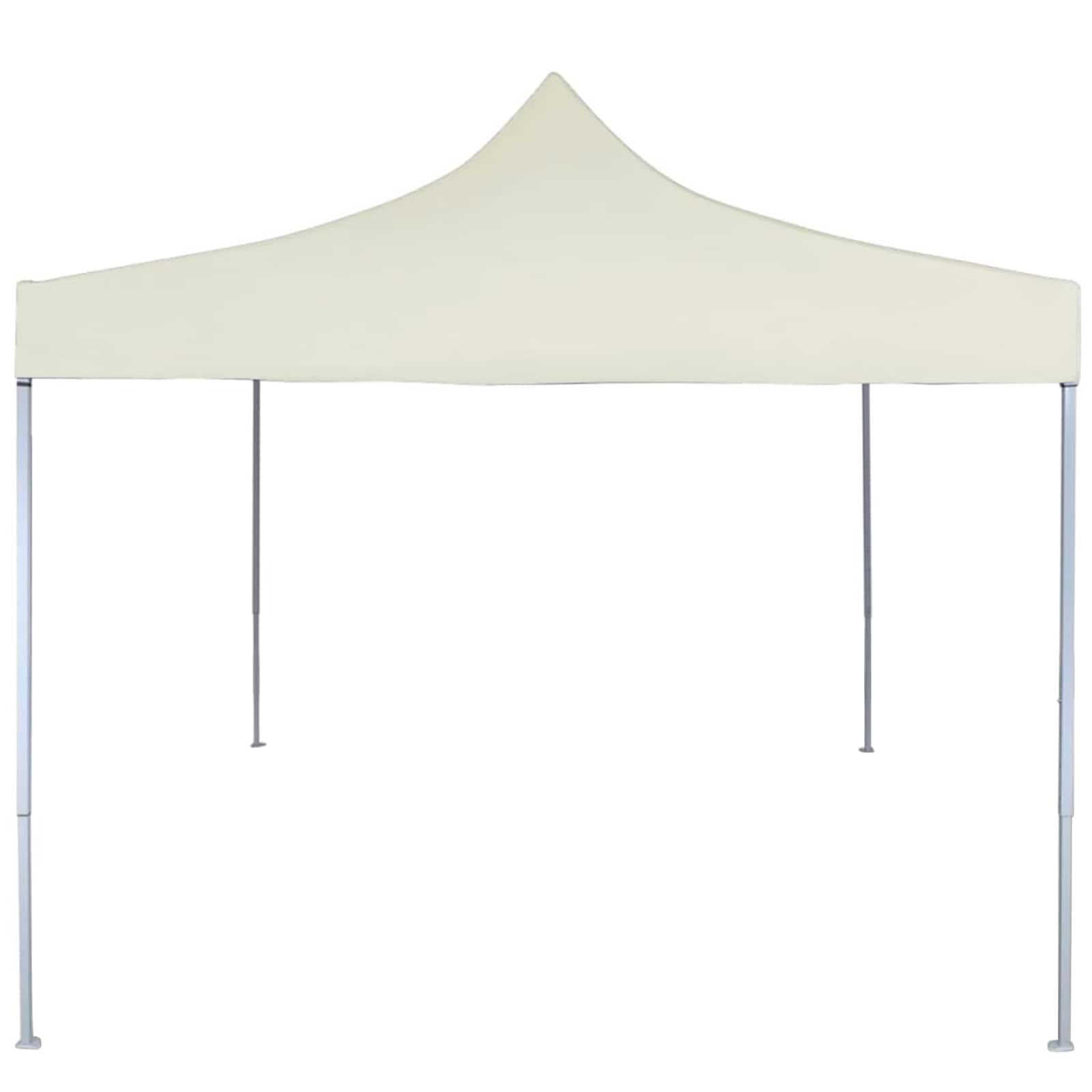 Tenda Party 291 x 291 x 315 cm Crema Tessuto Oxford