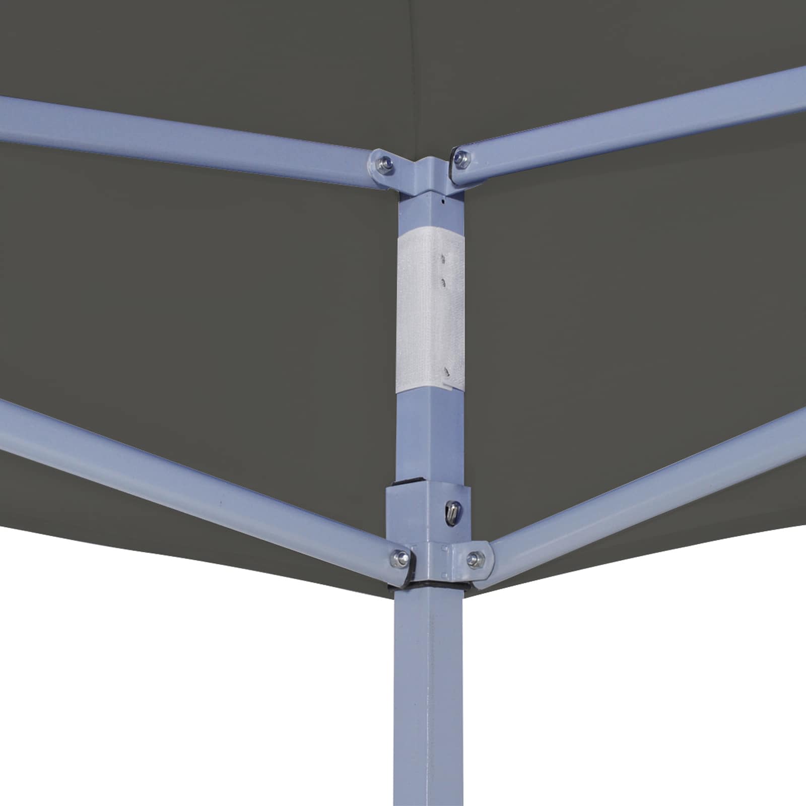 Tenda Party 291 x 291 x 315 cm Antracite Tessuto Oxford