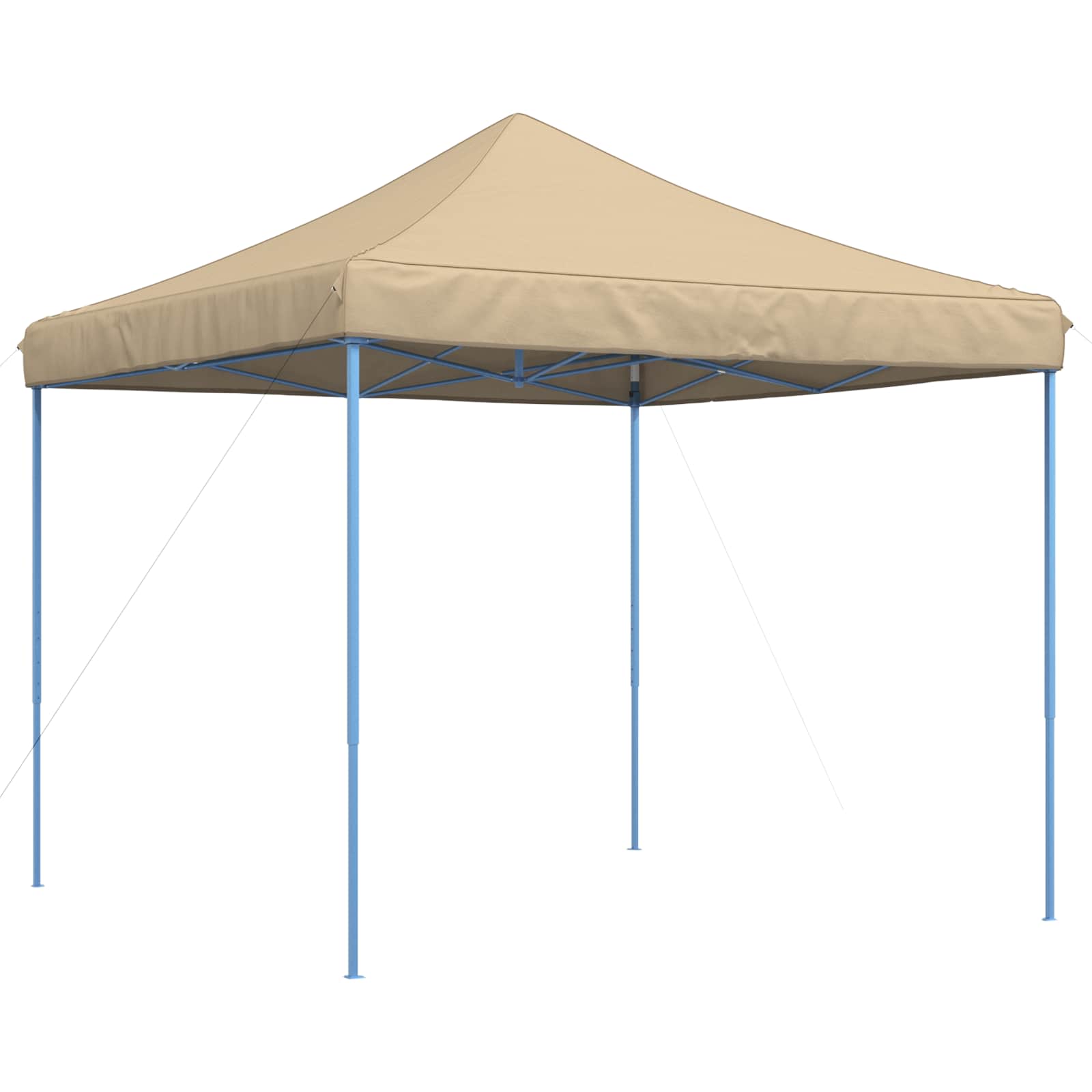 Tenda Party 292 x 292 x 315 cm Beige Tessuto Oxford