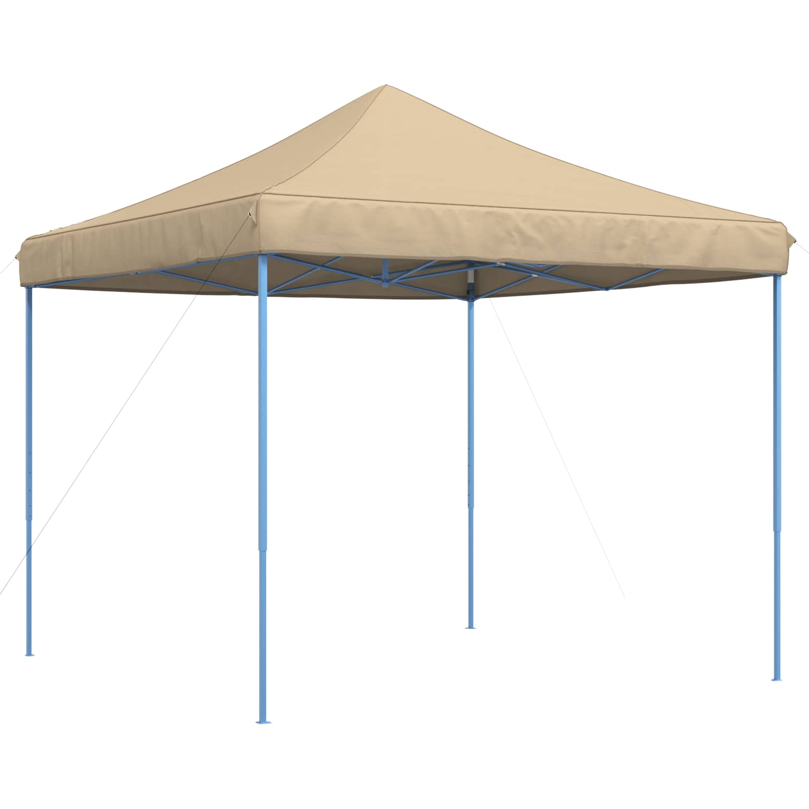 Tenda Party 292 x 292 x 315 cm Beige Tessuto Oxford