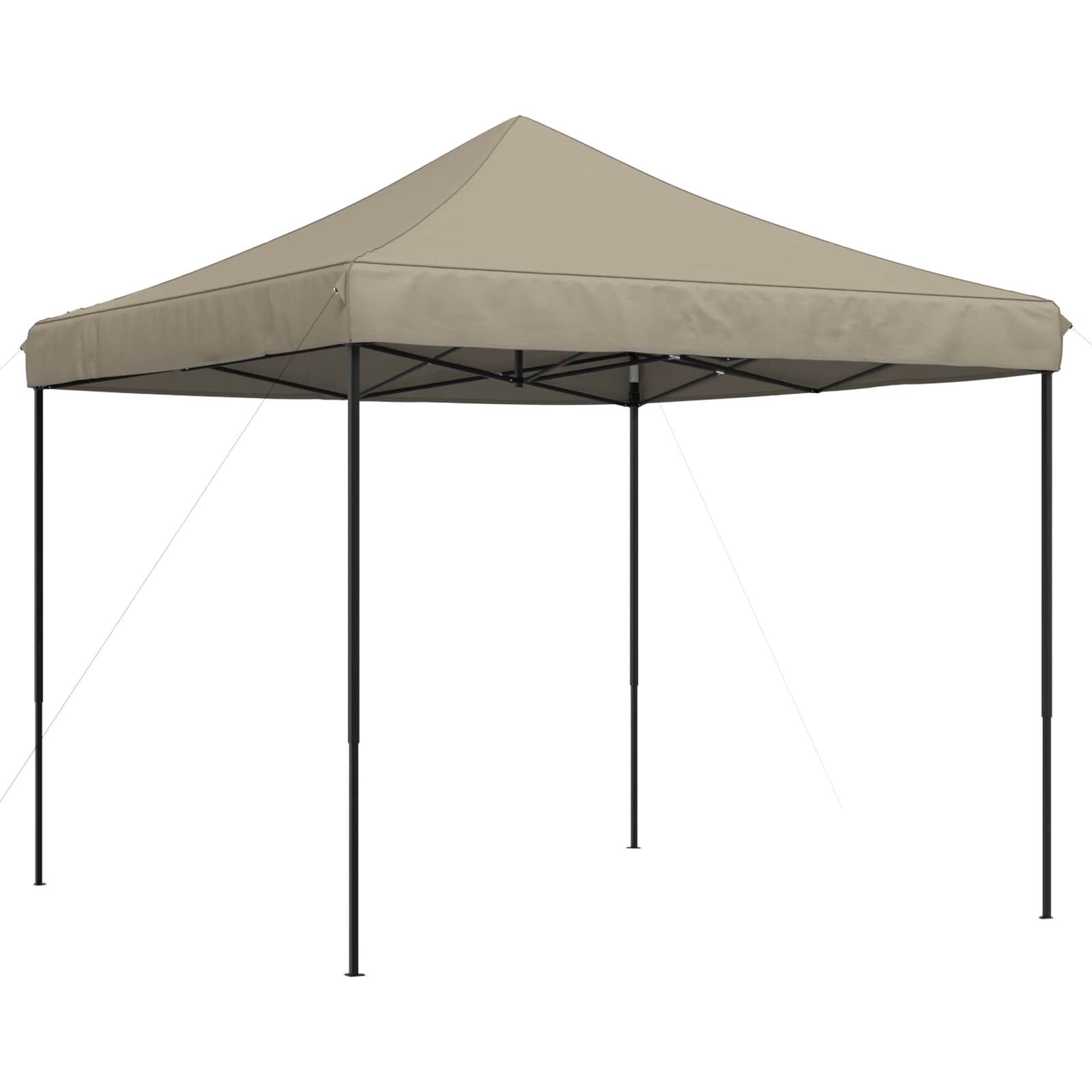 Tenda Party 292 x 292 x 315 cm Tortora Tessuto Oxford
