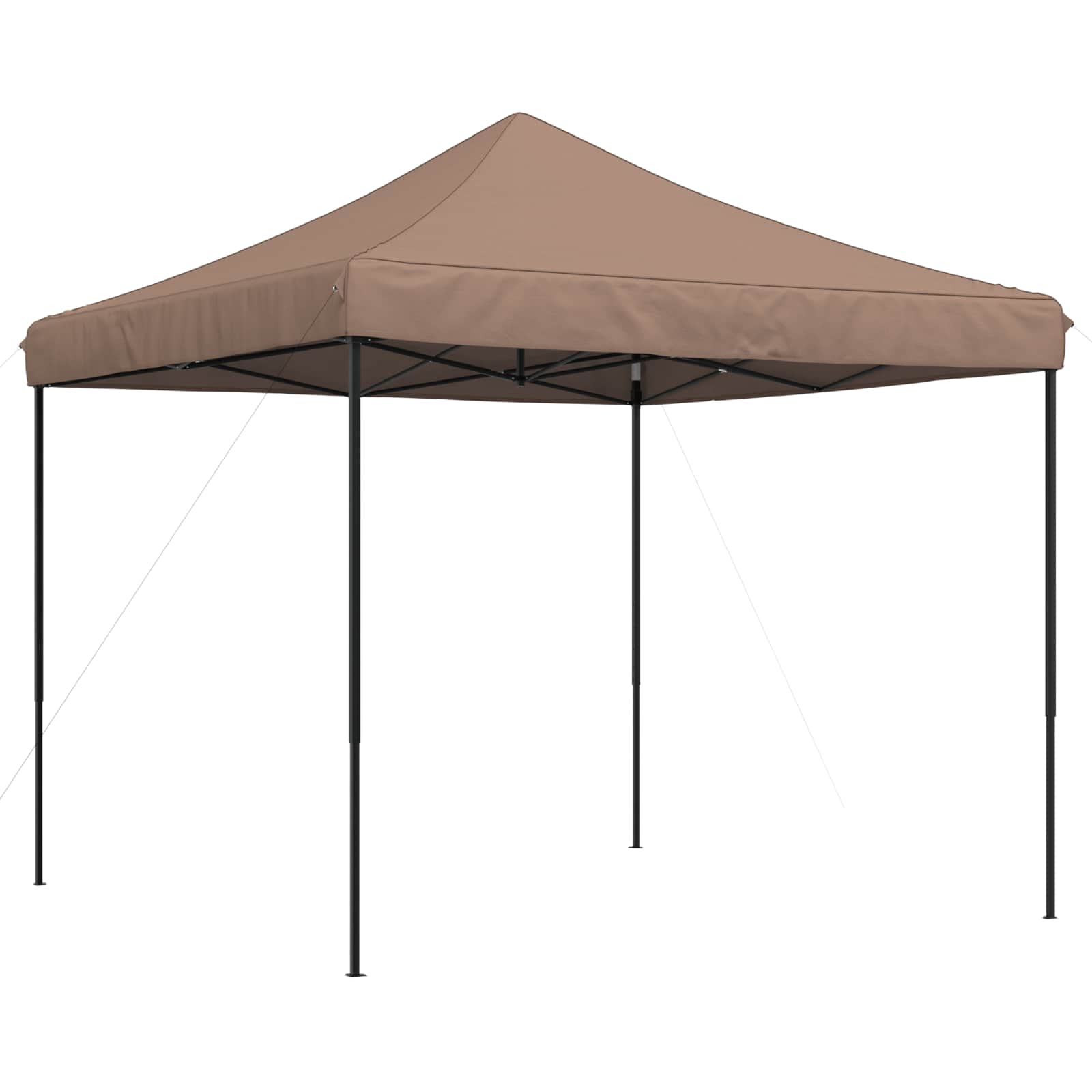 Tenda Party 292 x 292 x 315 cm Marrone Tessuto Oxford