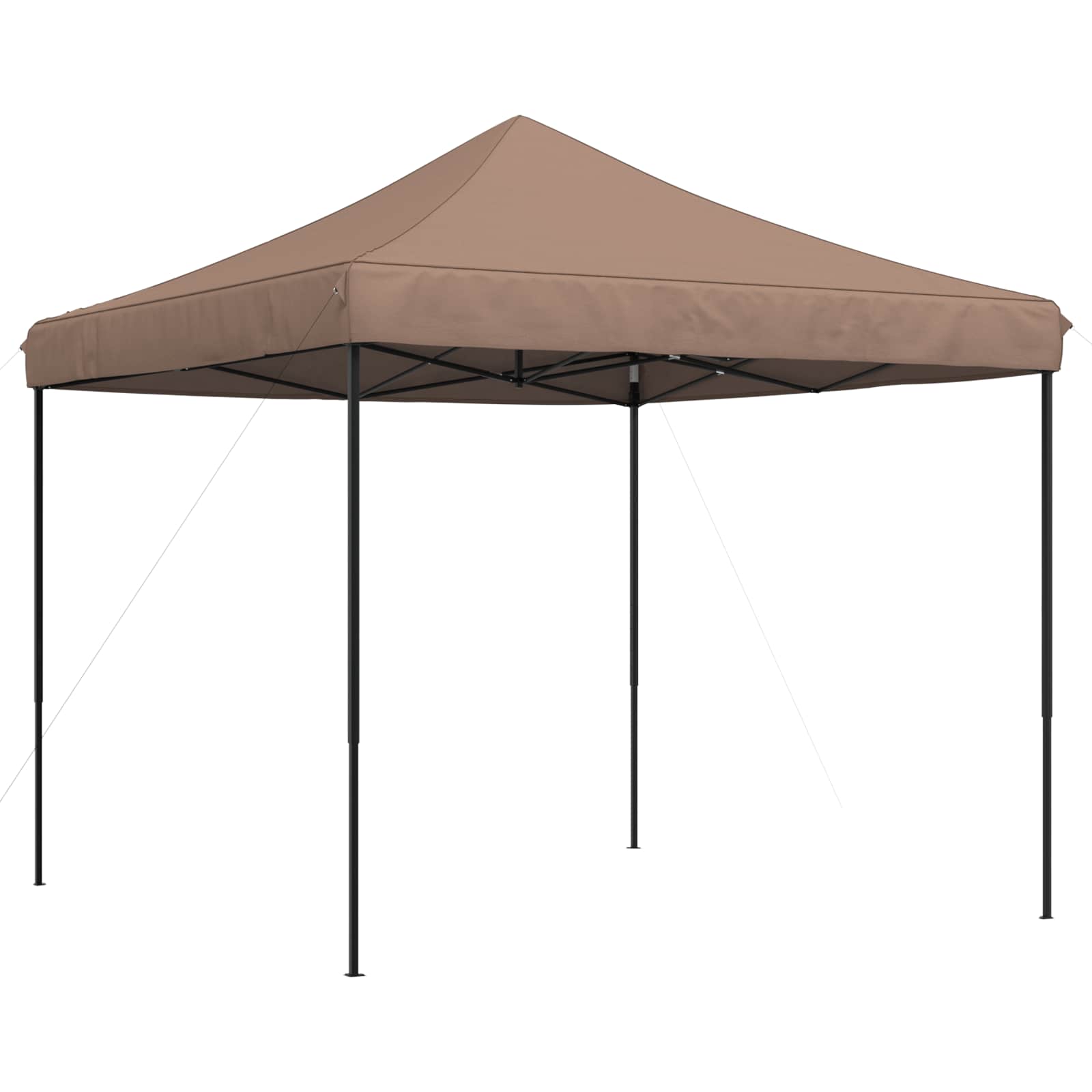 Tenda Party 292 x 292 x 315 cm Marrone Tessuto Oxford