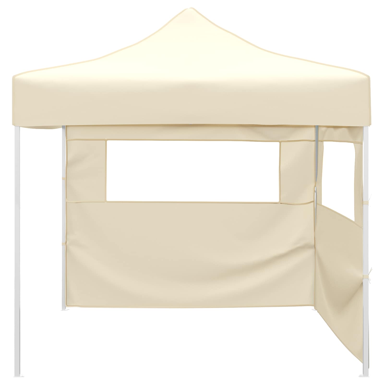 Tenda Party 291 x 291 x 315 cm Crema Tessuto Oxford