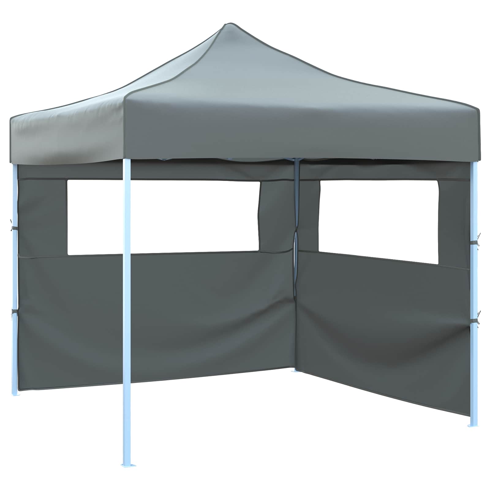 Tenda Party 291 x 291 x 315 cm Antracite Tessuto Oxford
