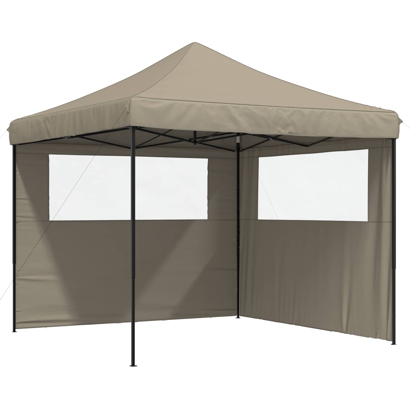 Tenda Party 292 x 292 x 315 cm Tortora Tessuto Oxford