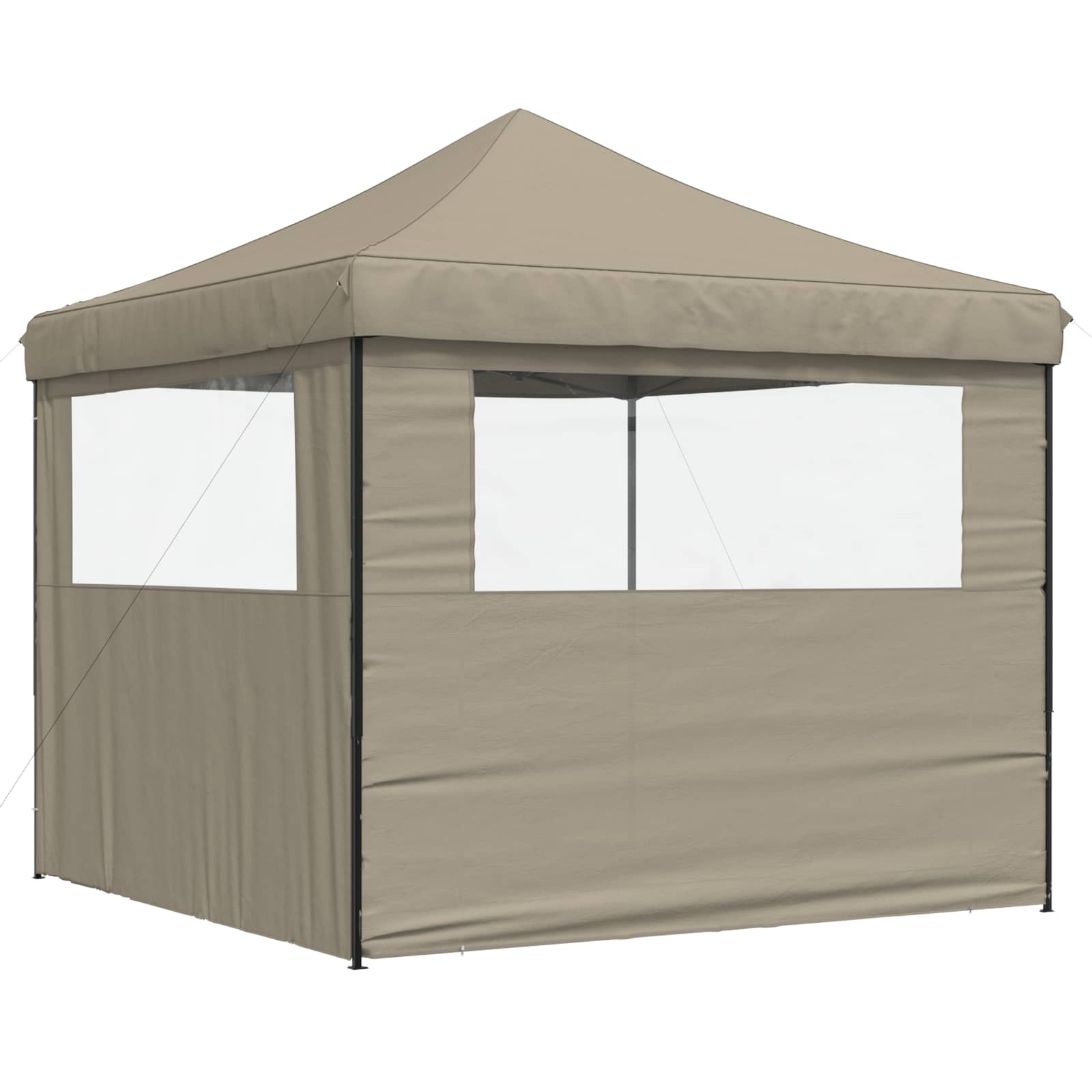 Tenda Party 292 x 292 x 315 cm Tortora Tessuto Oxford