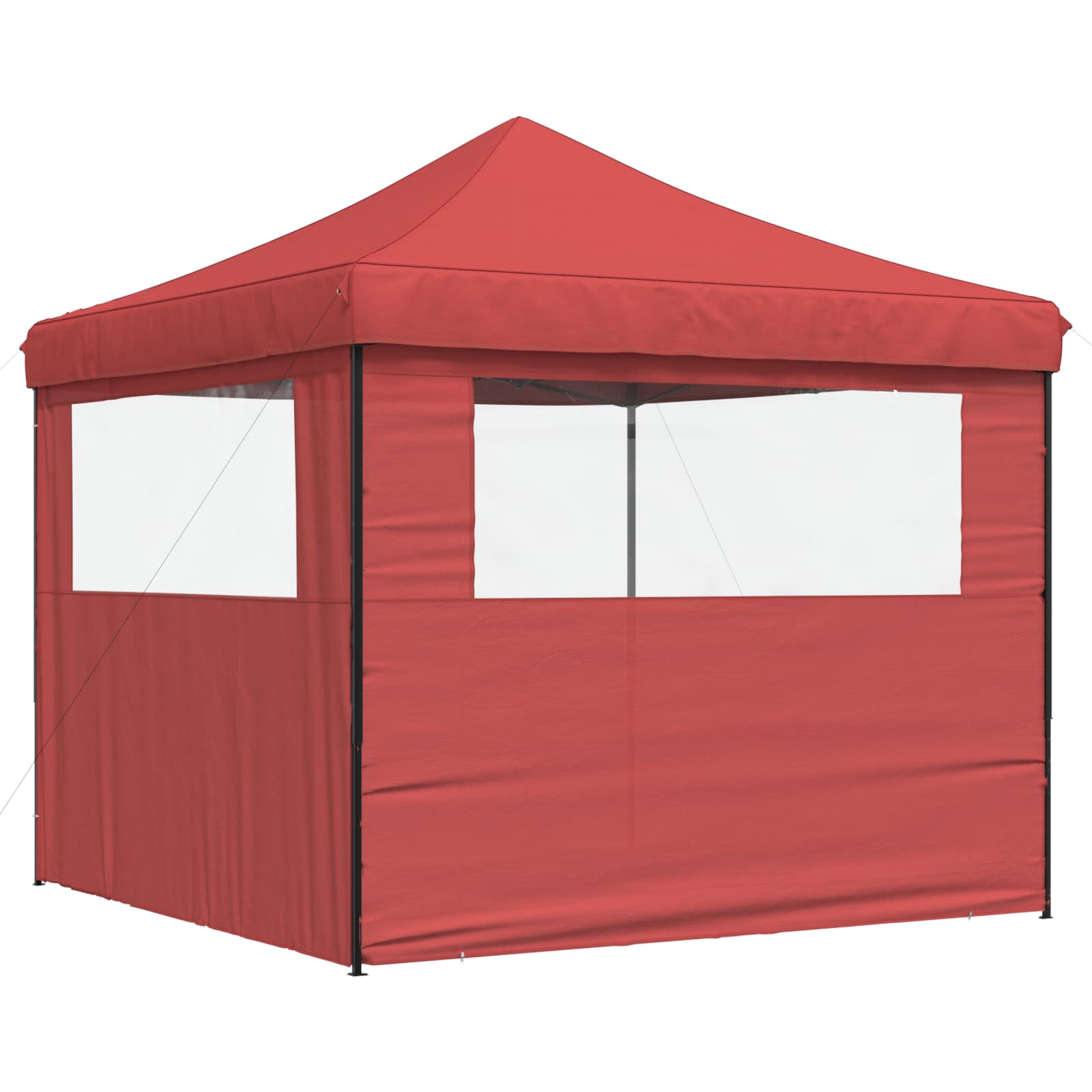 Tenda Party 292 x 292 x 315 cm Borgogna Tessuto Oxford