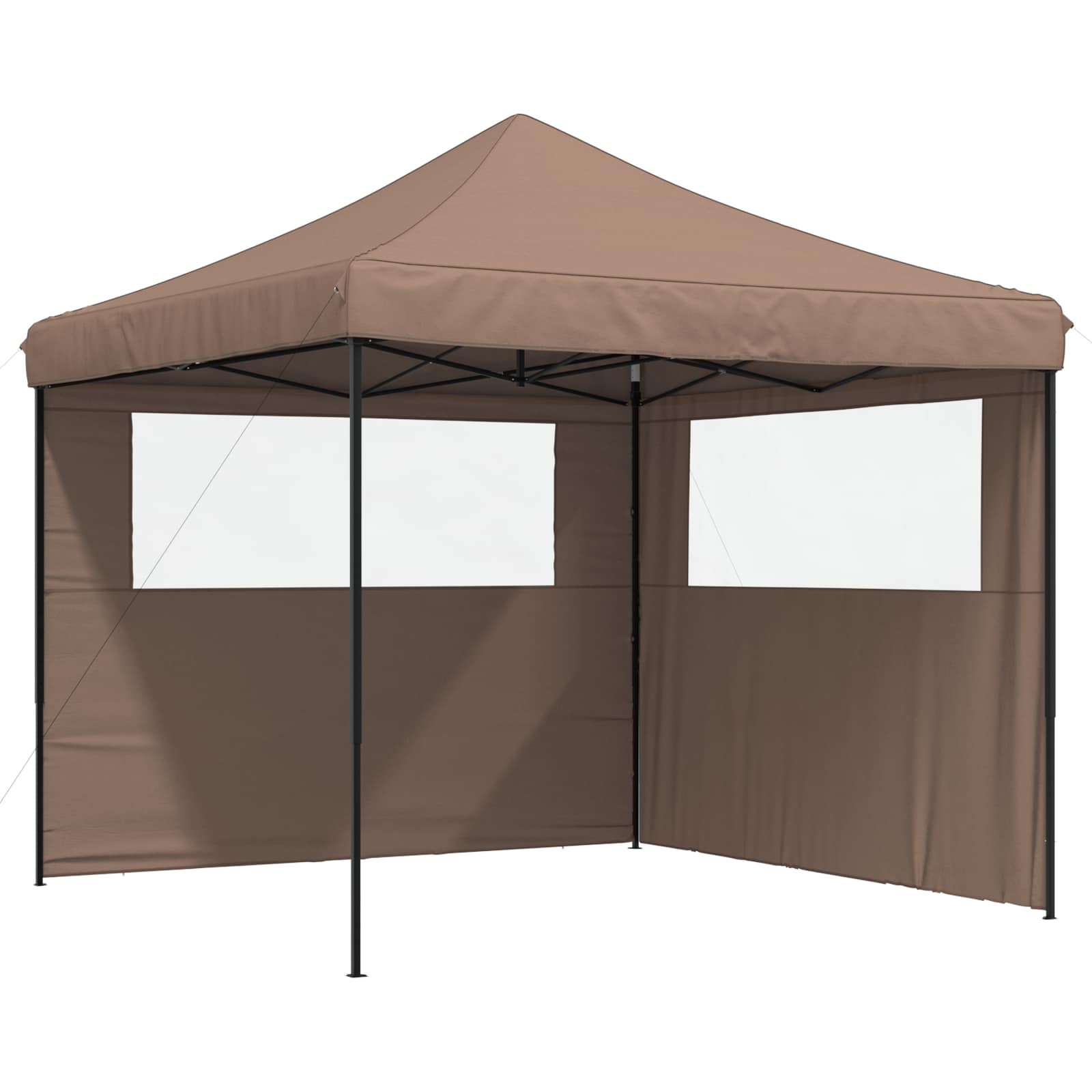 Tenda Party 292 x 292 x 315 cm Marrone Tessuto Oxford