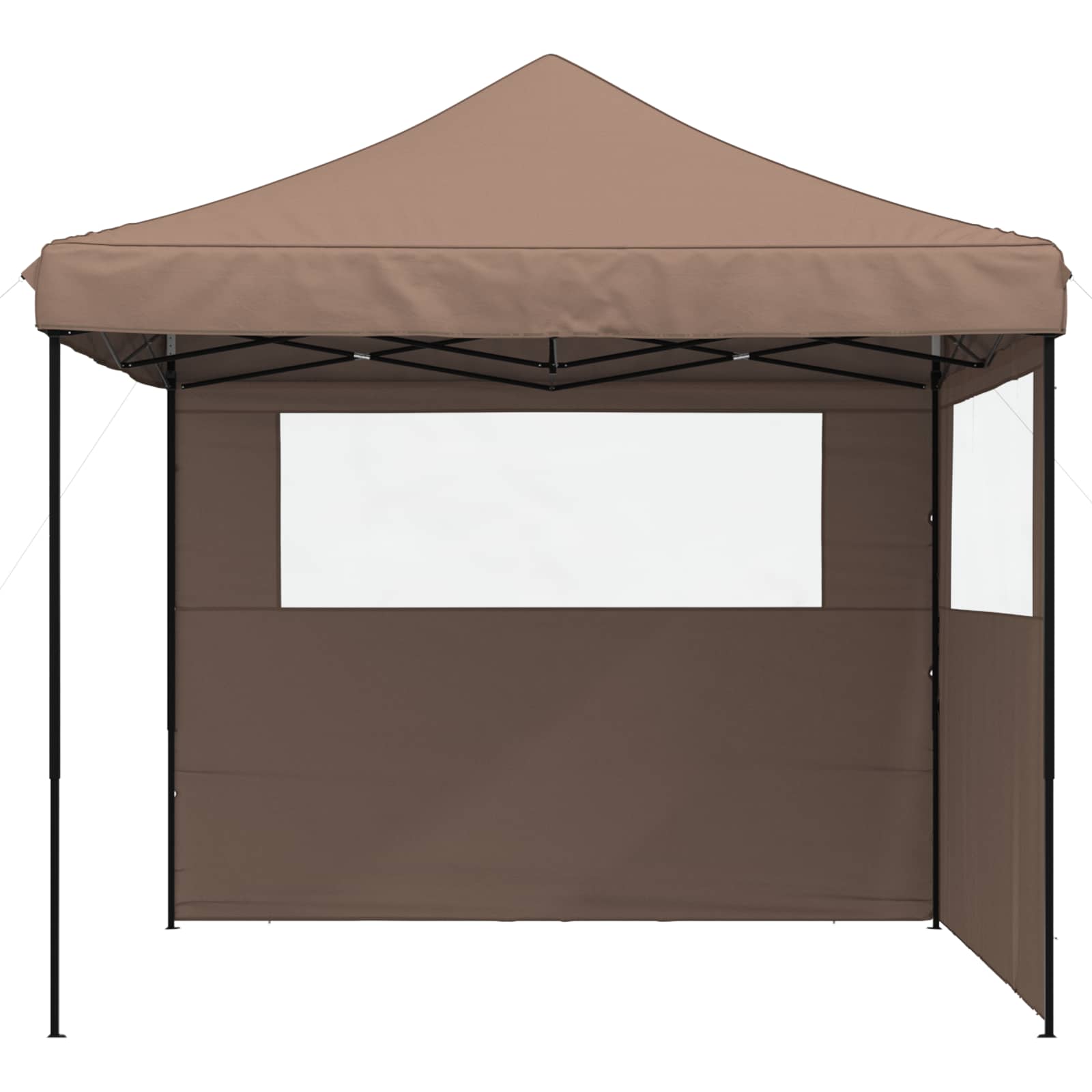 Tenda Party 292 x 292 x 315 cm Marrone Tessuto Oxford