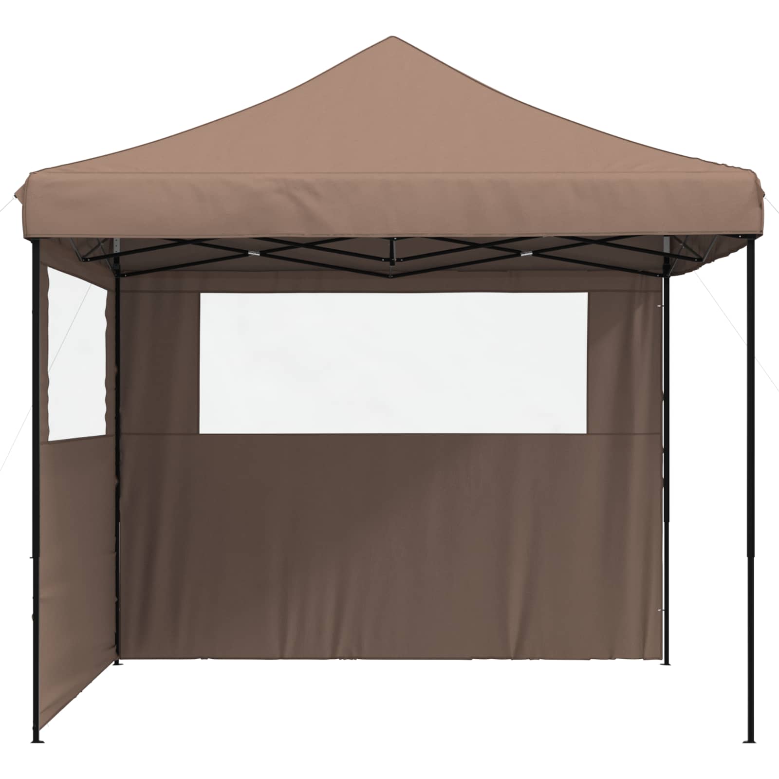 Tenda Party 292 x 292 x 315 cm Marrone Tessuto Oxford