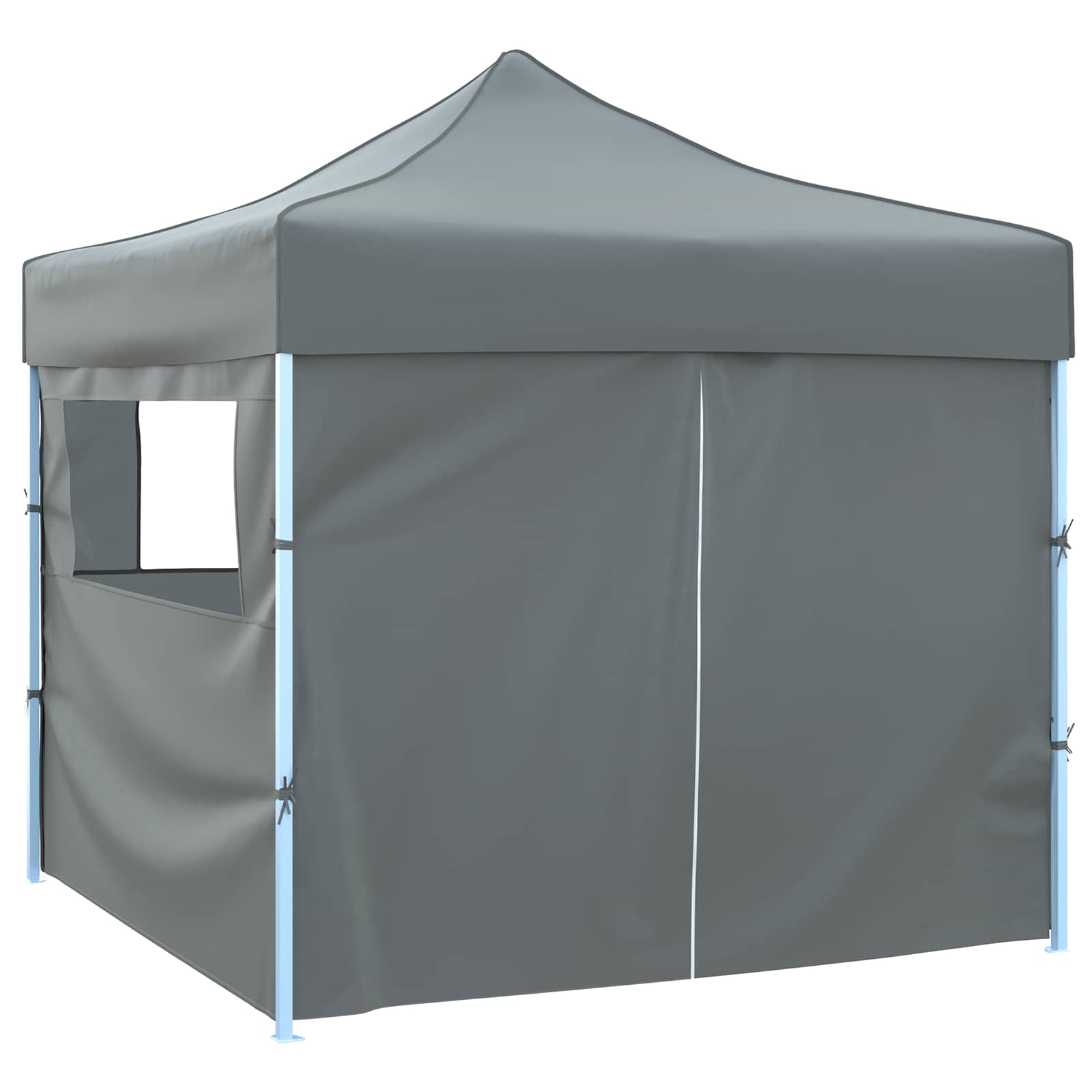 Tenda Party 291 x 291 x 315 cm Antracite Tessuto Oxford