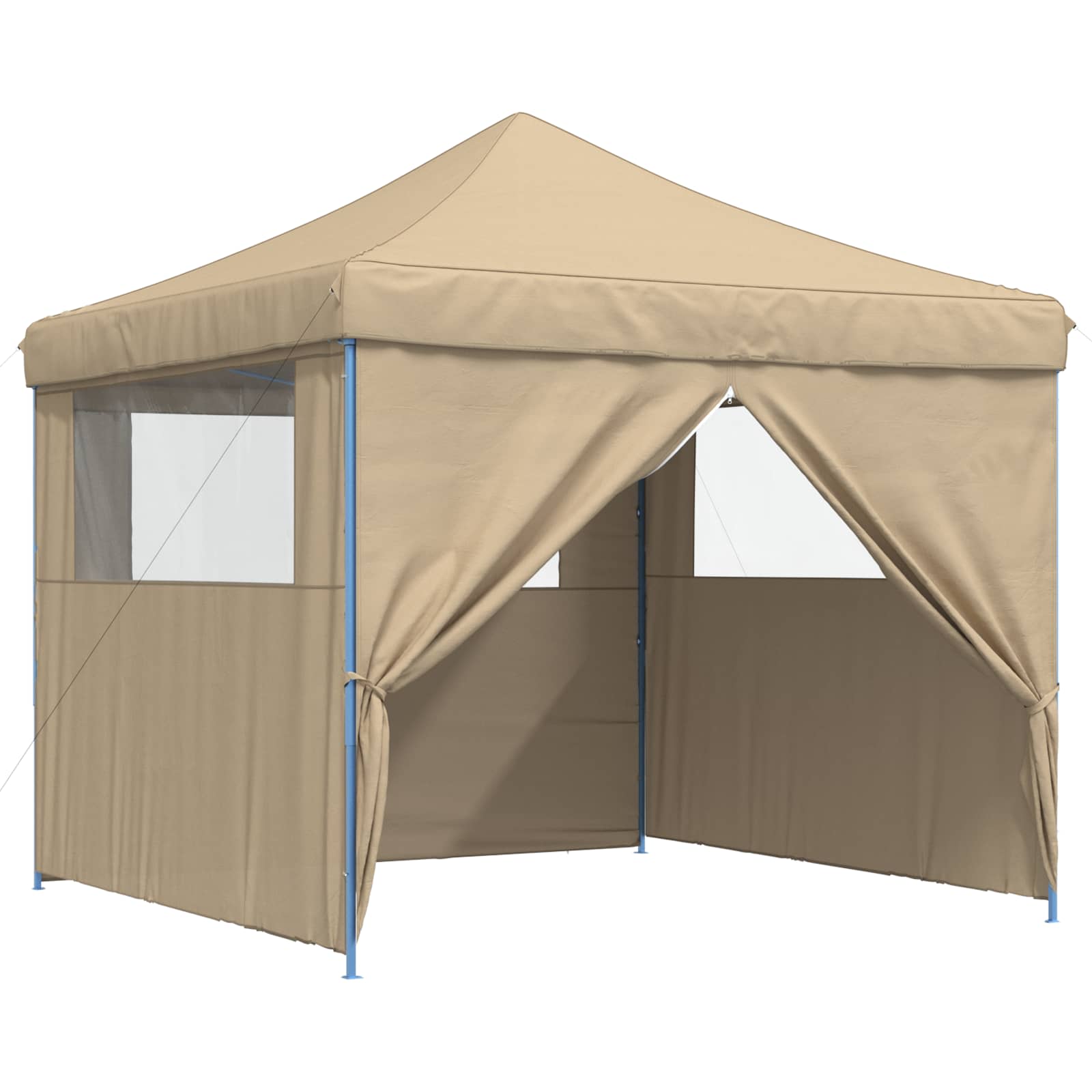 Tenda Party 292 x 292 x 315 cm Beige Tessuto Oxford