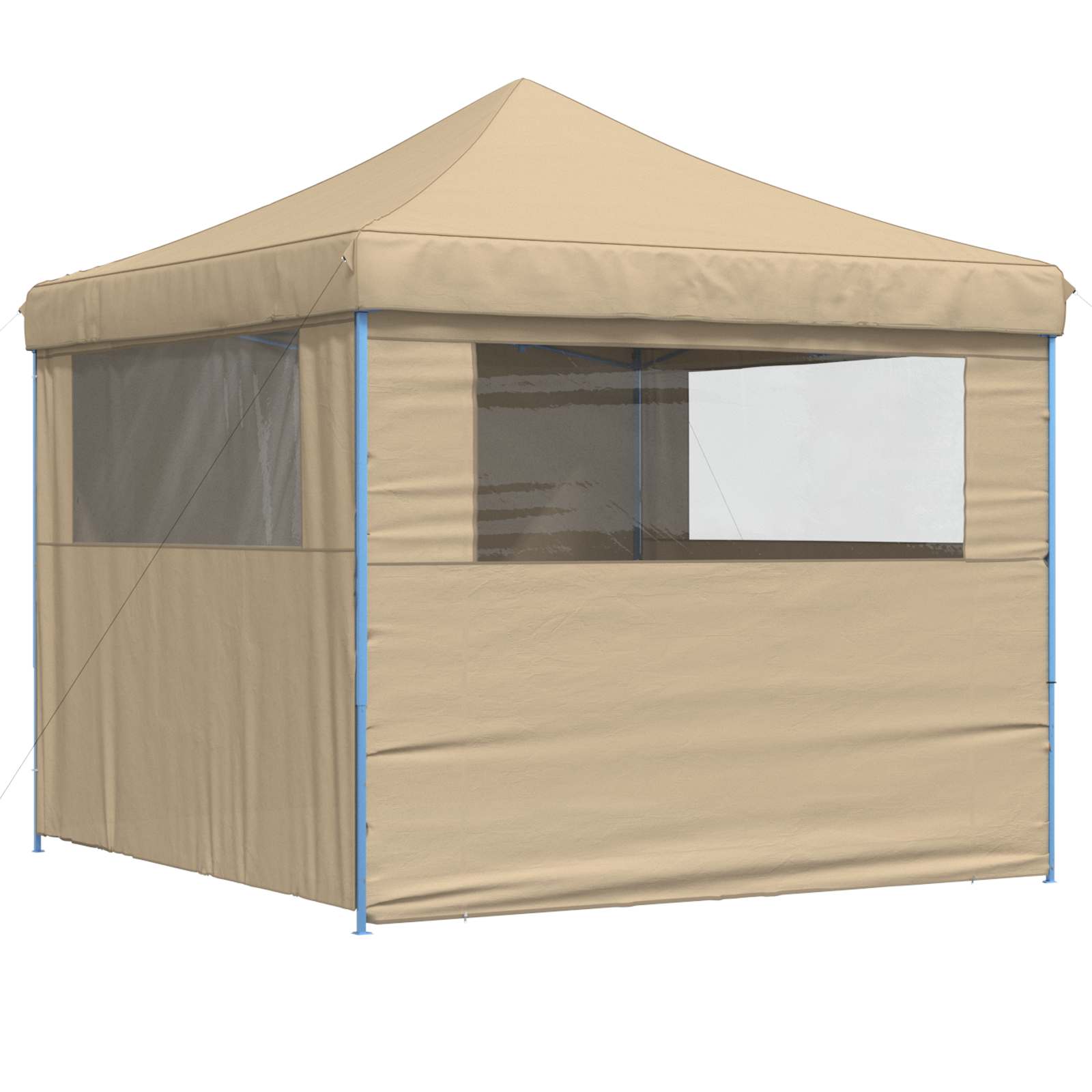 Tenda Party 292 x 292 x 315 cm Beige Tessuto Oxford