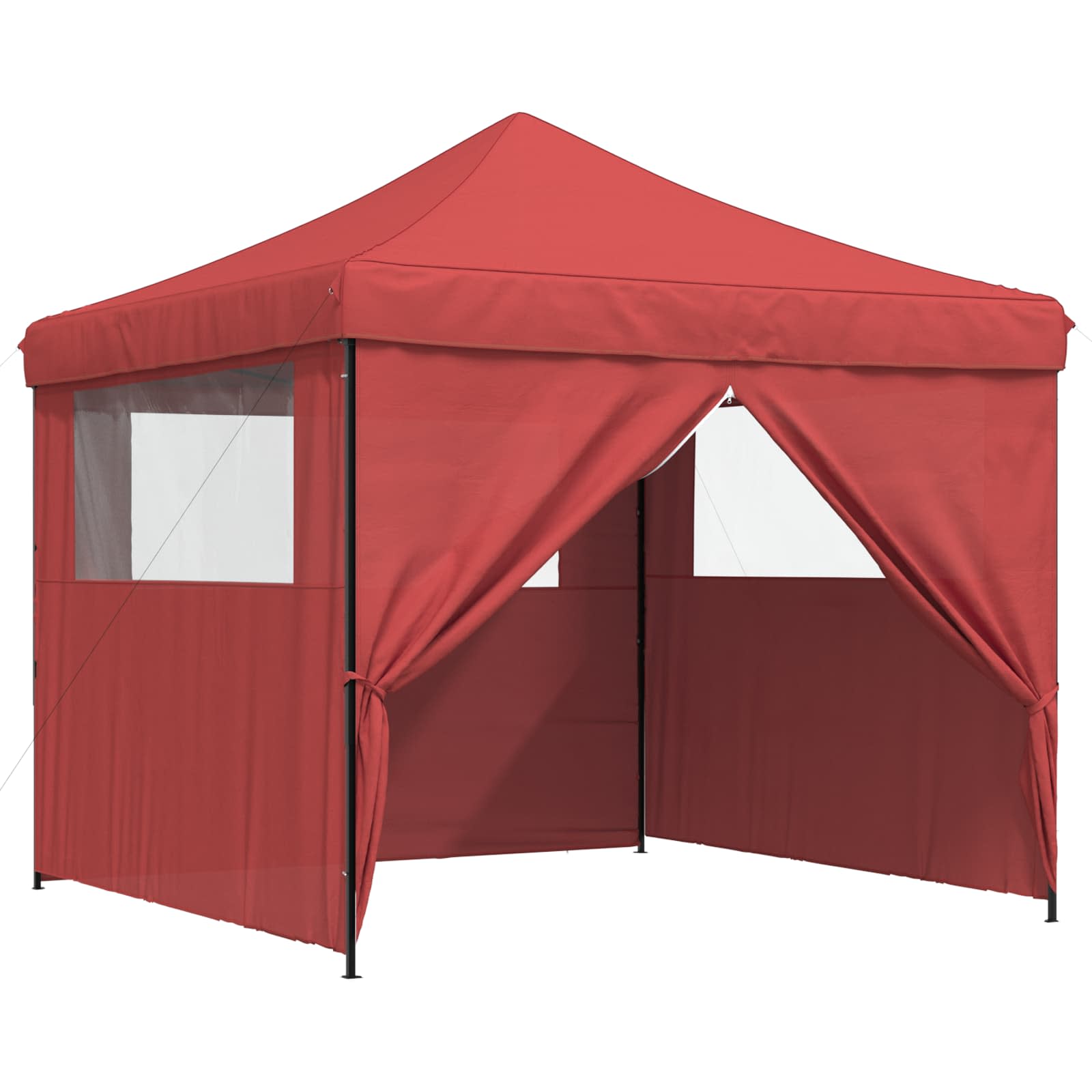 Tenda Party 292 x 292 x 315 cm Borgogna Tessuto Oxford