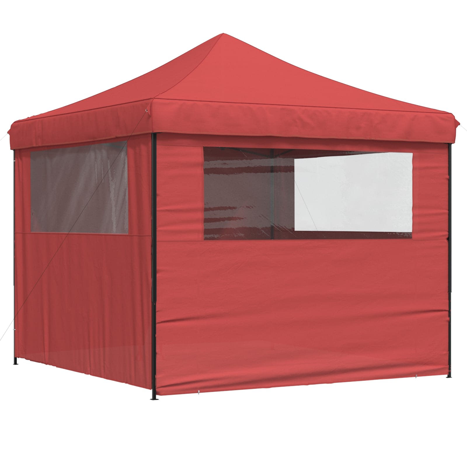 Tenda Party 292 x 292 x 315 cm Borgogna Tessuto Oxford