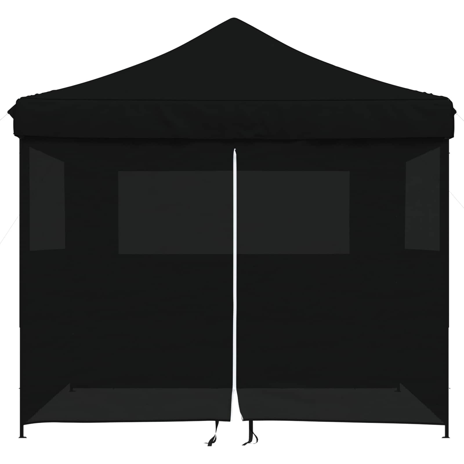 Tenda Party 292 x 292 x 315 cm Nero Tessuto Oxford