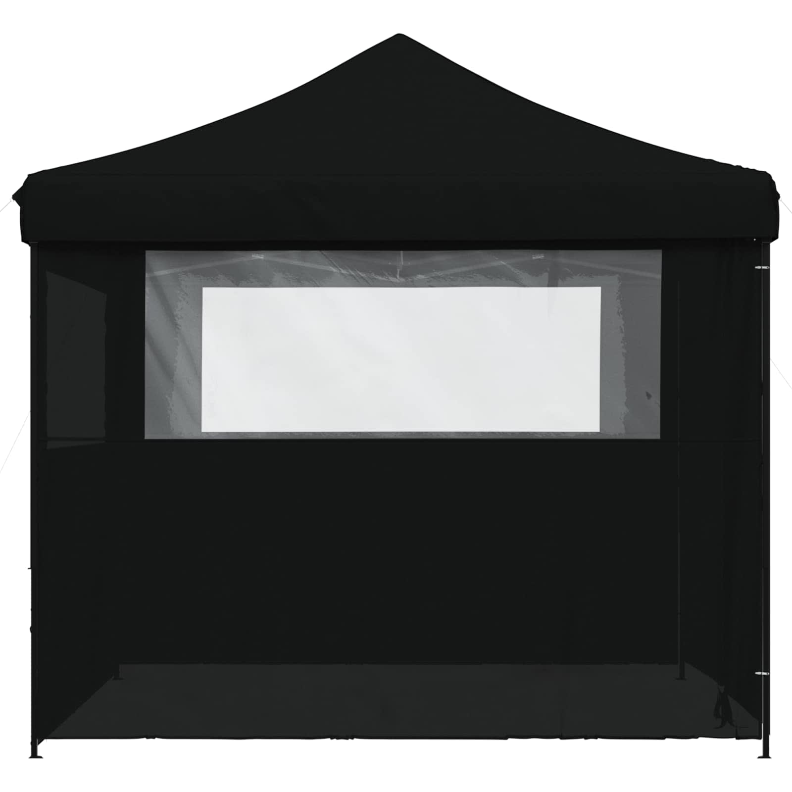 Tenda Party 292 x 292 x 315 cm Nero Tessuto Oxford