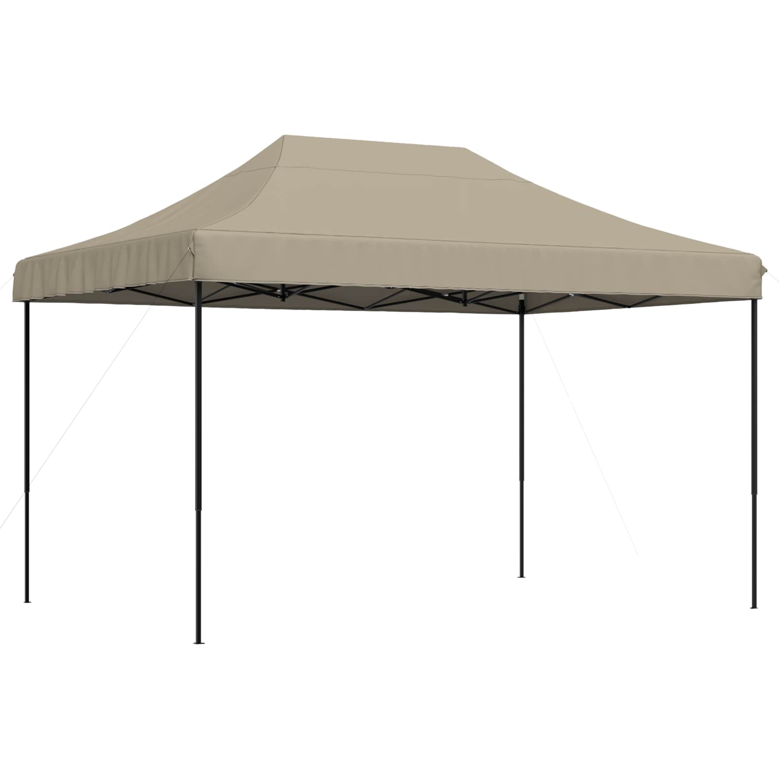 Tenda Party 279 x 410 x 315 cm Tortora Tessuto Oxford