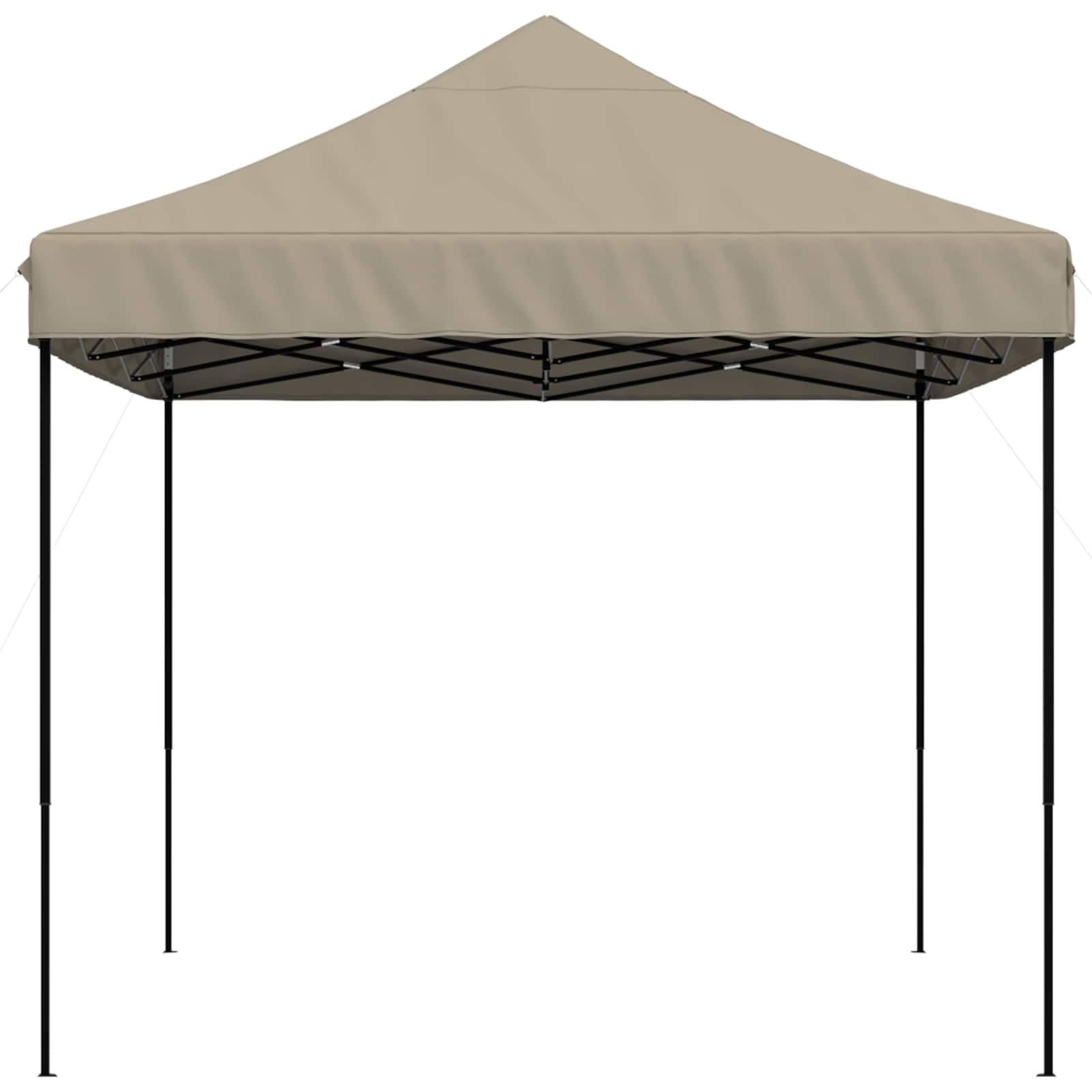 Tenda Party 279 x 410 x 315 cm Tortora Tessuto Oxford