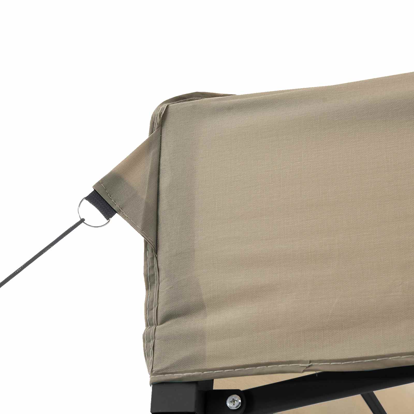 Tenda Party 279 x 410 x 315 cm Tortora Tessuto Oxford