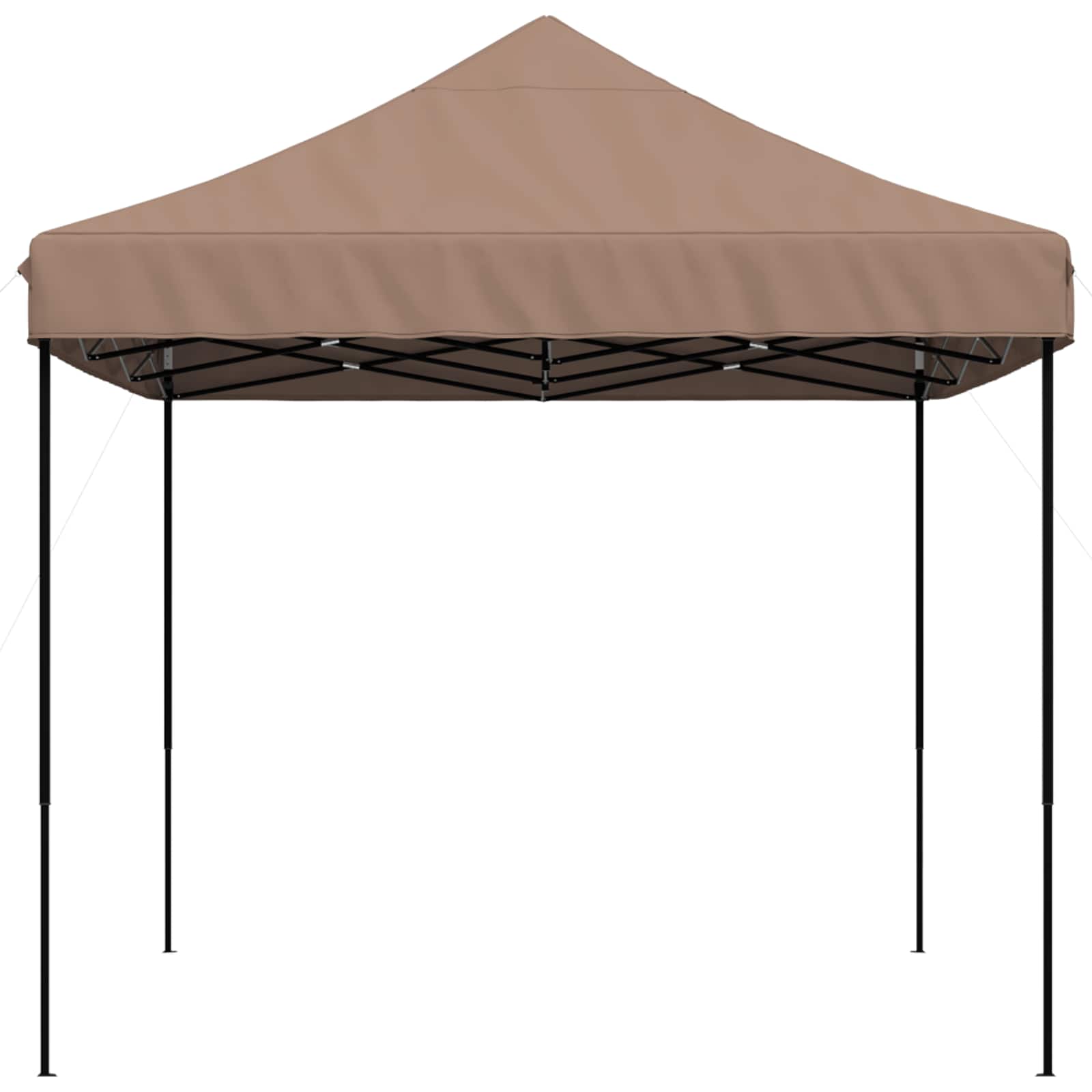 Tenda Party 279 x 410 x 315 cm Marrone Tessuto Oxford